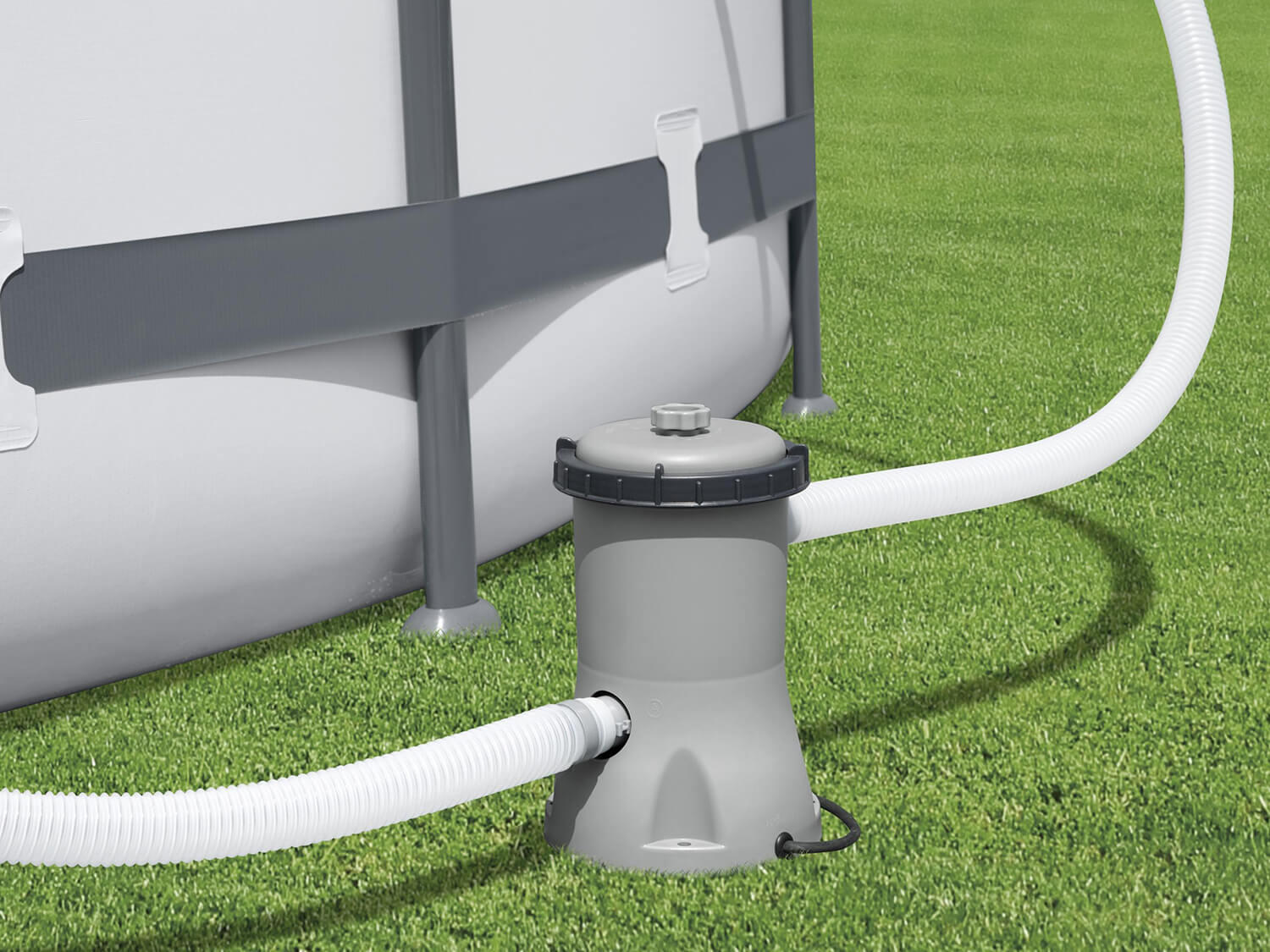 Bestway Flowclear Pompe de Filtration à Cartouche 2.006 l/h 2/4