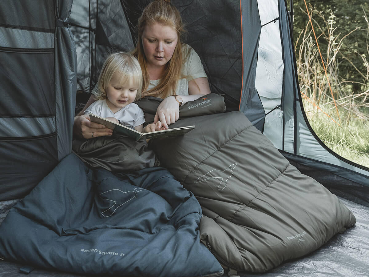 Easy Camp Raven Square Junior - sacco a pelo junior. 4/5