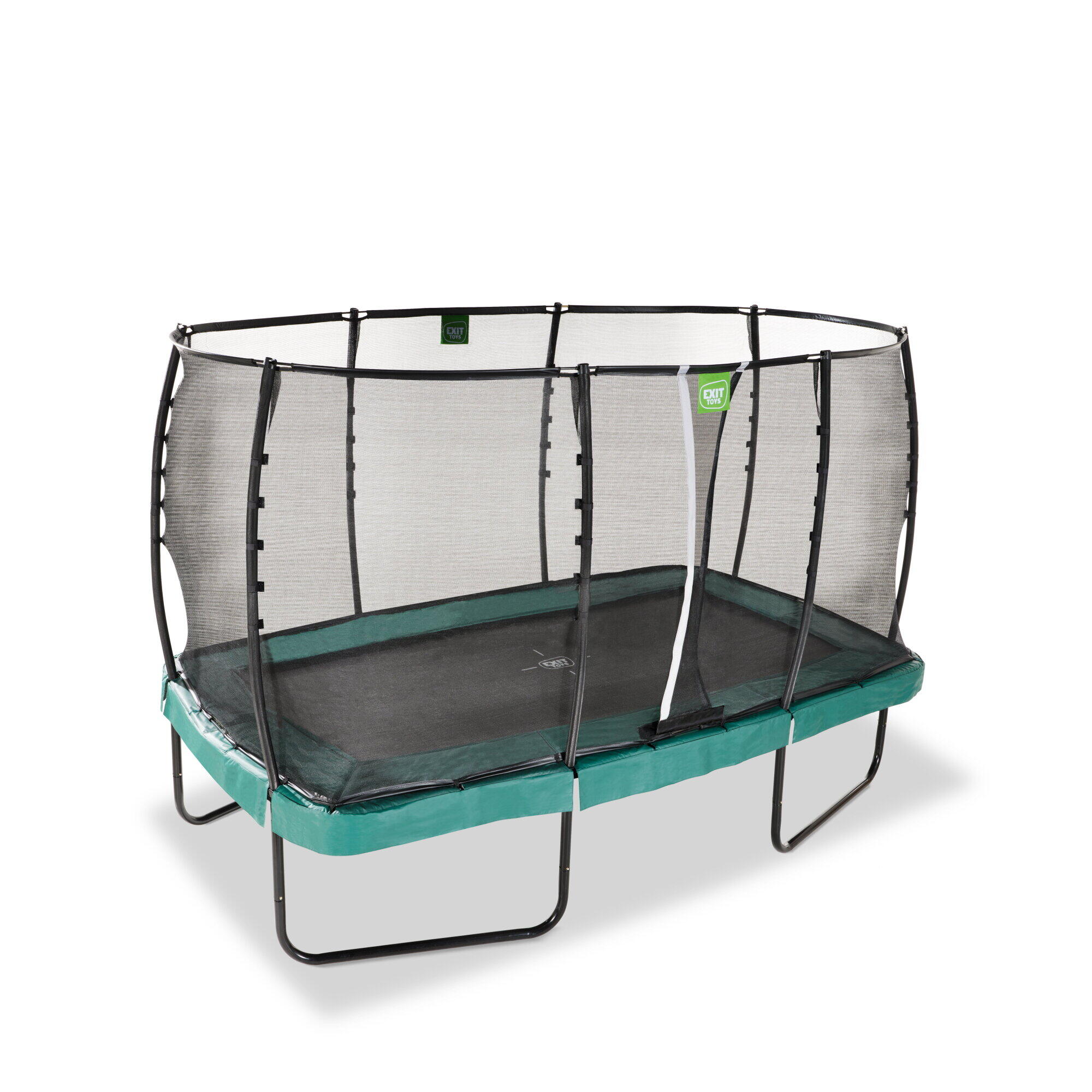 Trampolino elastico EXIT Allure Premium 214x366cm - verde 2/7