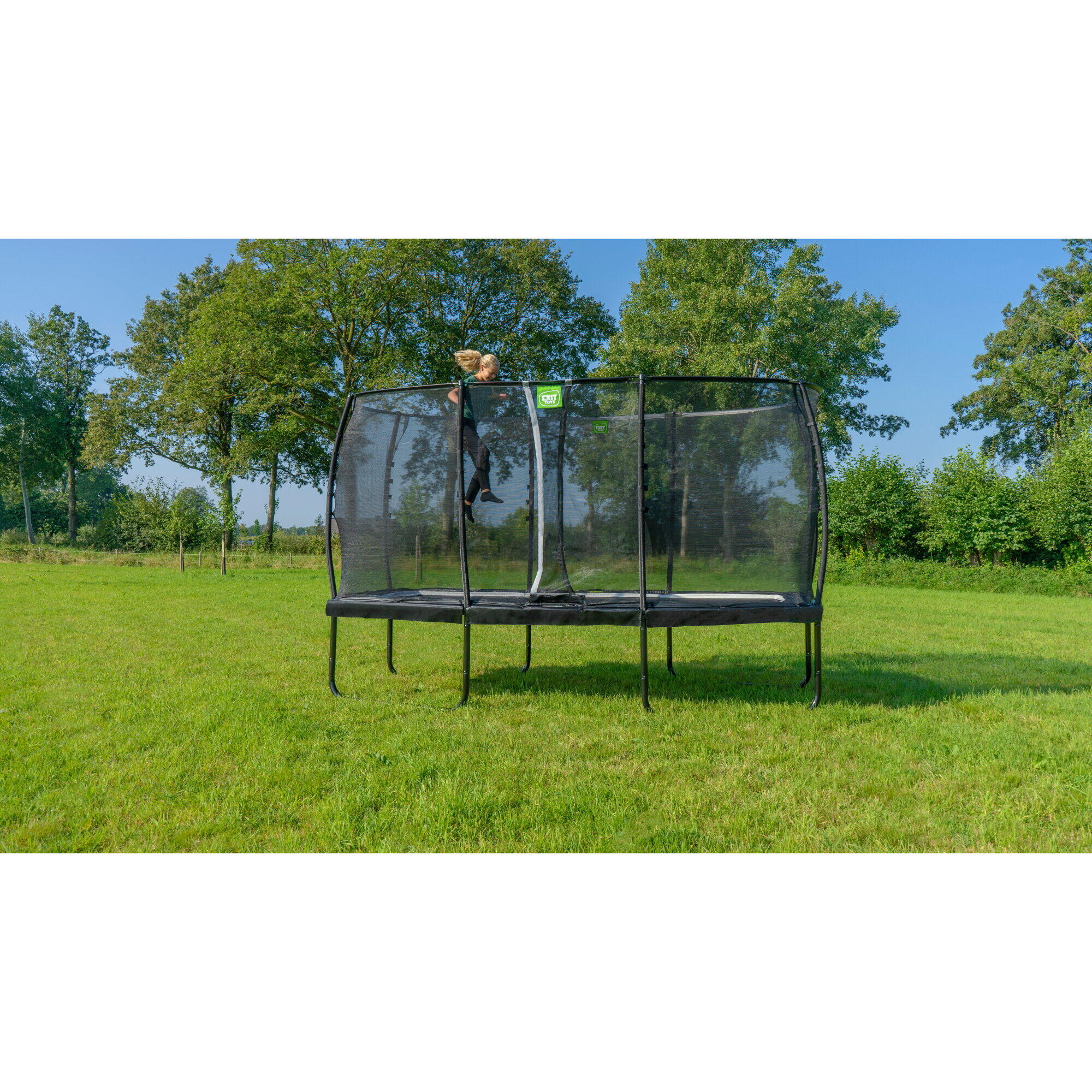 Trampolino elastico EXIT Allure Premium 214x366cm - verde 7/7