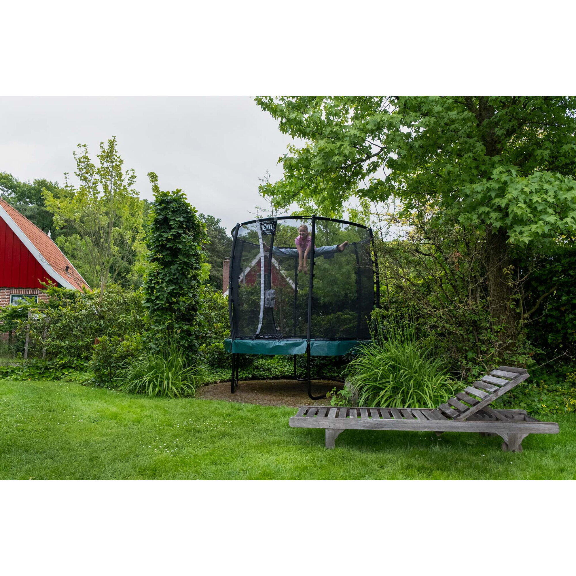 Trampolino elastico EXIT Allure Classic ø305cm - verde 3/7