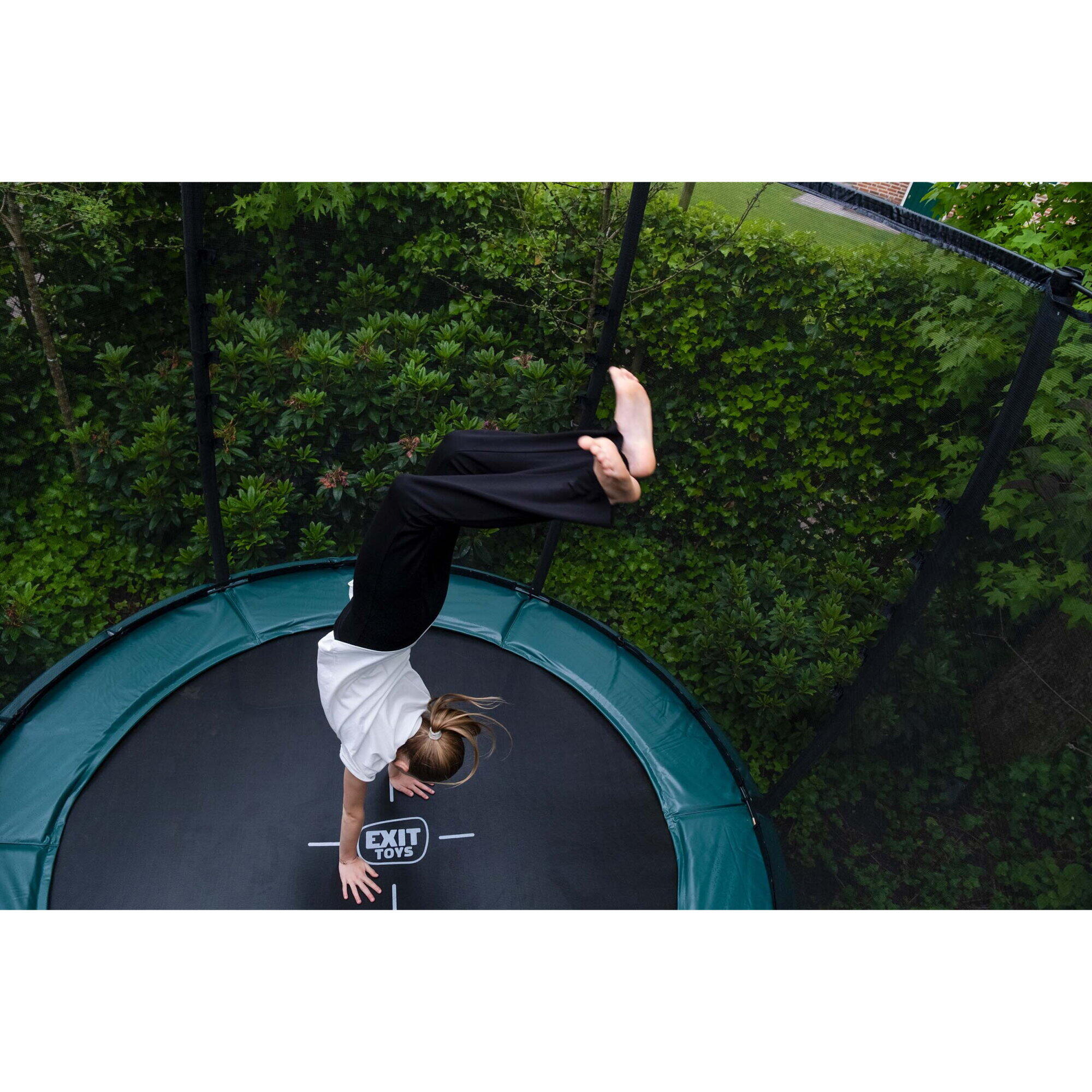 Trampolino elastico EXIT Allure Classic ø305cm - verde 4/7