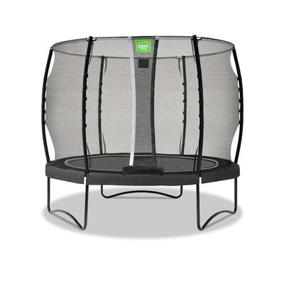 Trampoline voor kinderen allure rond op poten ø253 cm met veiligheidsnet zwart