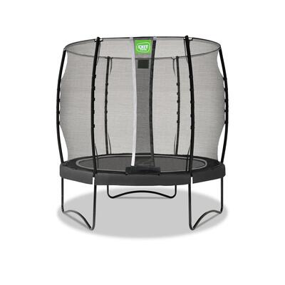 Trampoline voor kinderen allure rond op poten ø253 cm met veiligheidsnet zwart