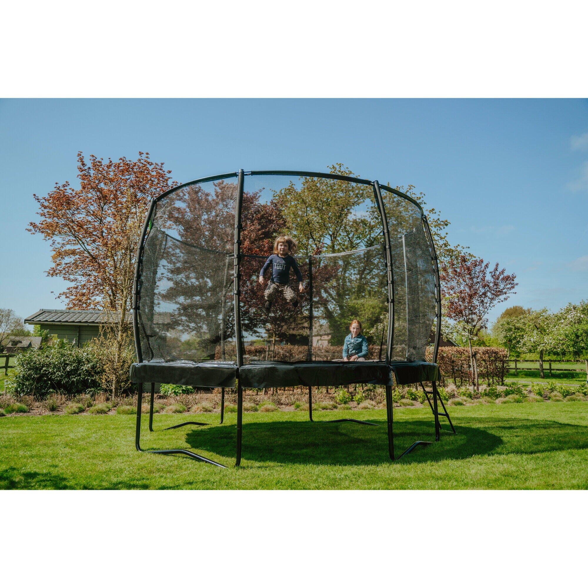 Trampolino elastico EXIT Allure Premium ø366cm - nero 7/7