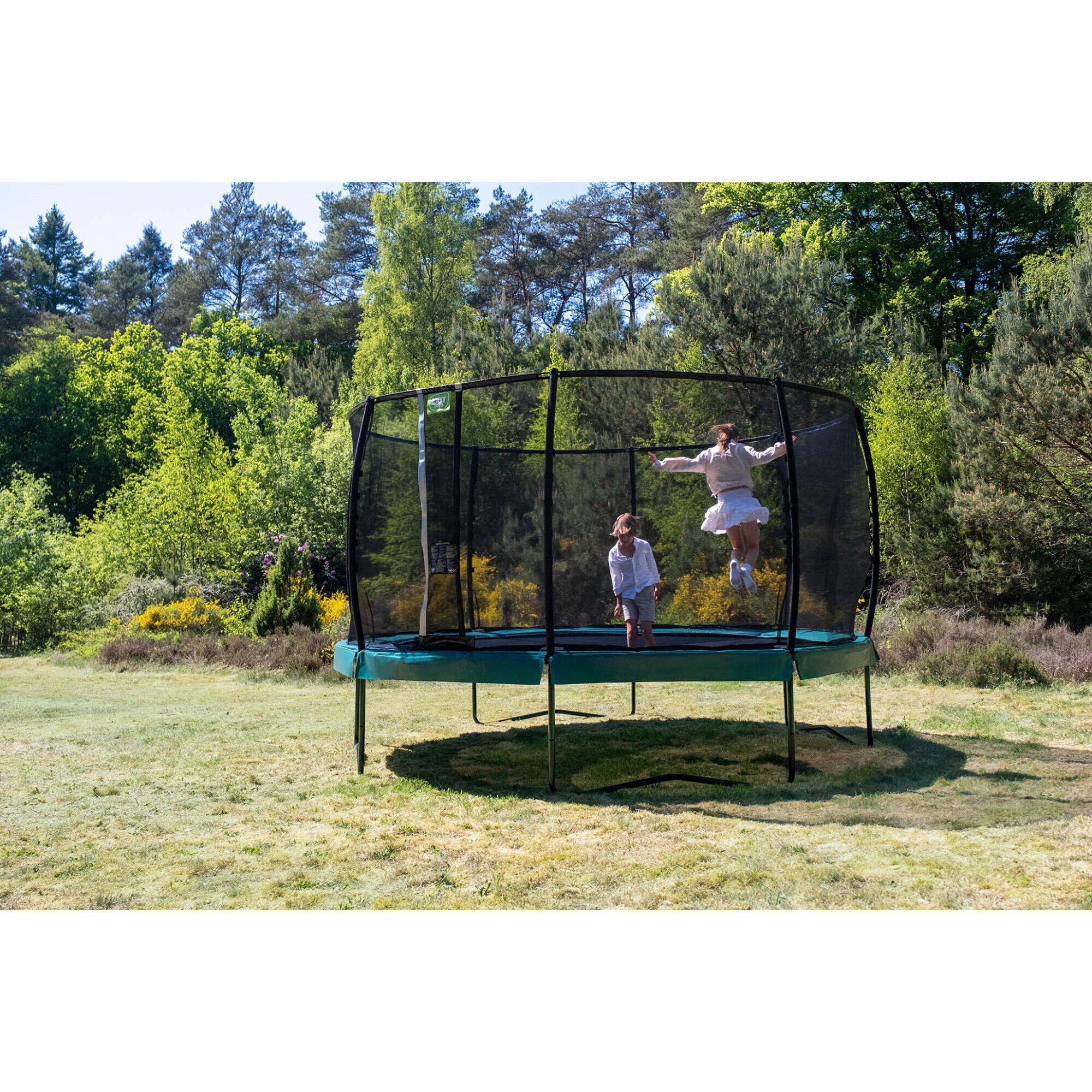Trampolino elastico EXIT Allure Classic ø366cm - verde 2/7