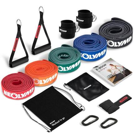 Set Allround Basic - 5 niveaux de résistance avec sac & rallonge de poignée