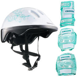 Casque Silky + protections Fibre