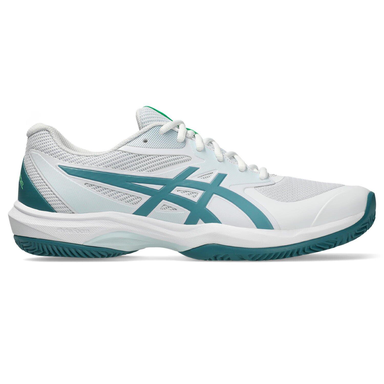 Asics - Chaussures De Tennis Et De Padel Homme - Asics Game Ff Padel - White/misty Pine - Chausses De Wakeboard - Blanc|vert - Decathlon