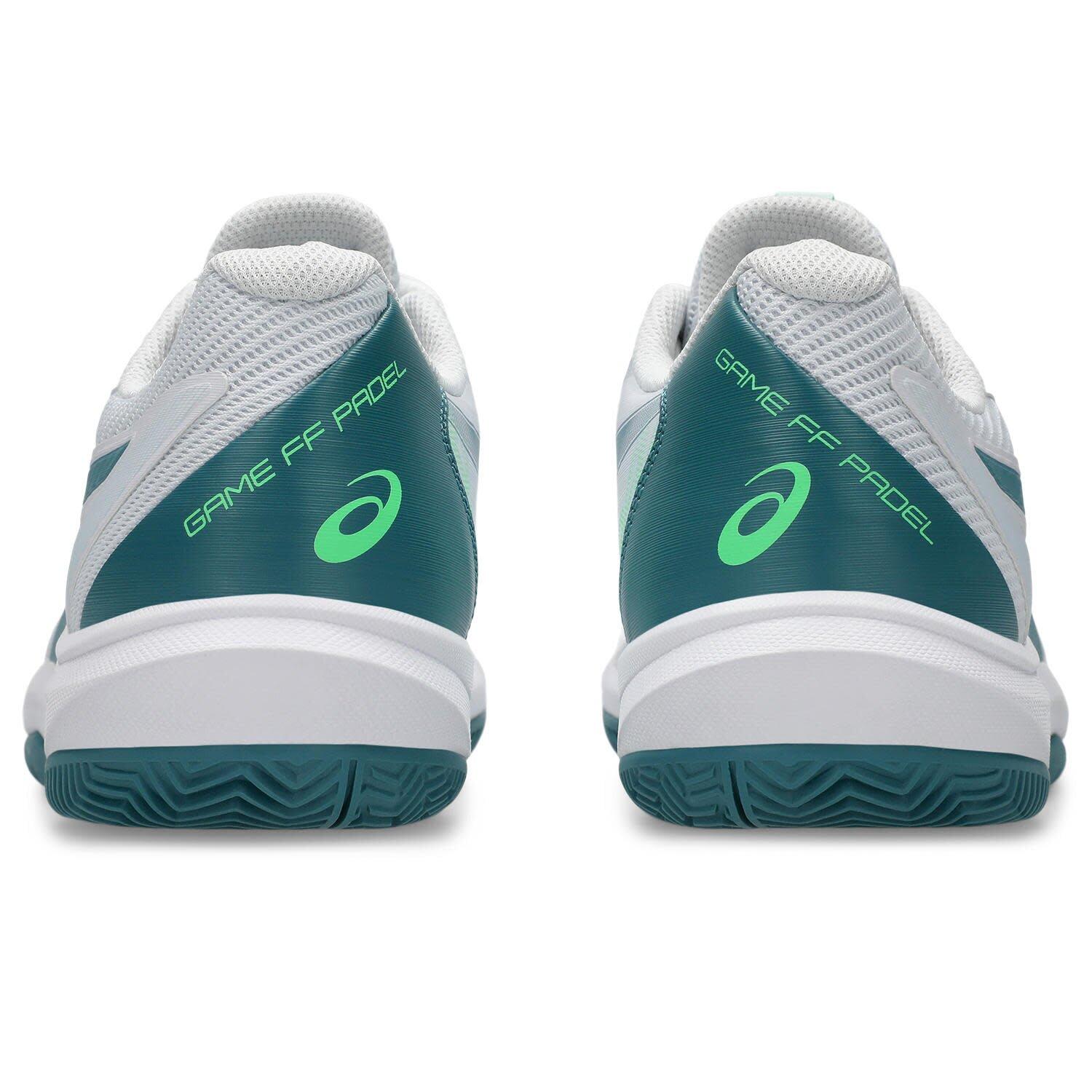 Tenis Y Padel Hombre - ASICS GAME FF PADEL - White/Misty Pine 6/7