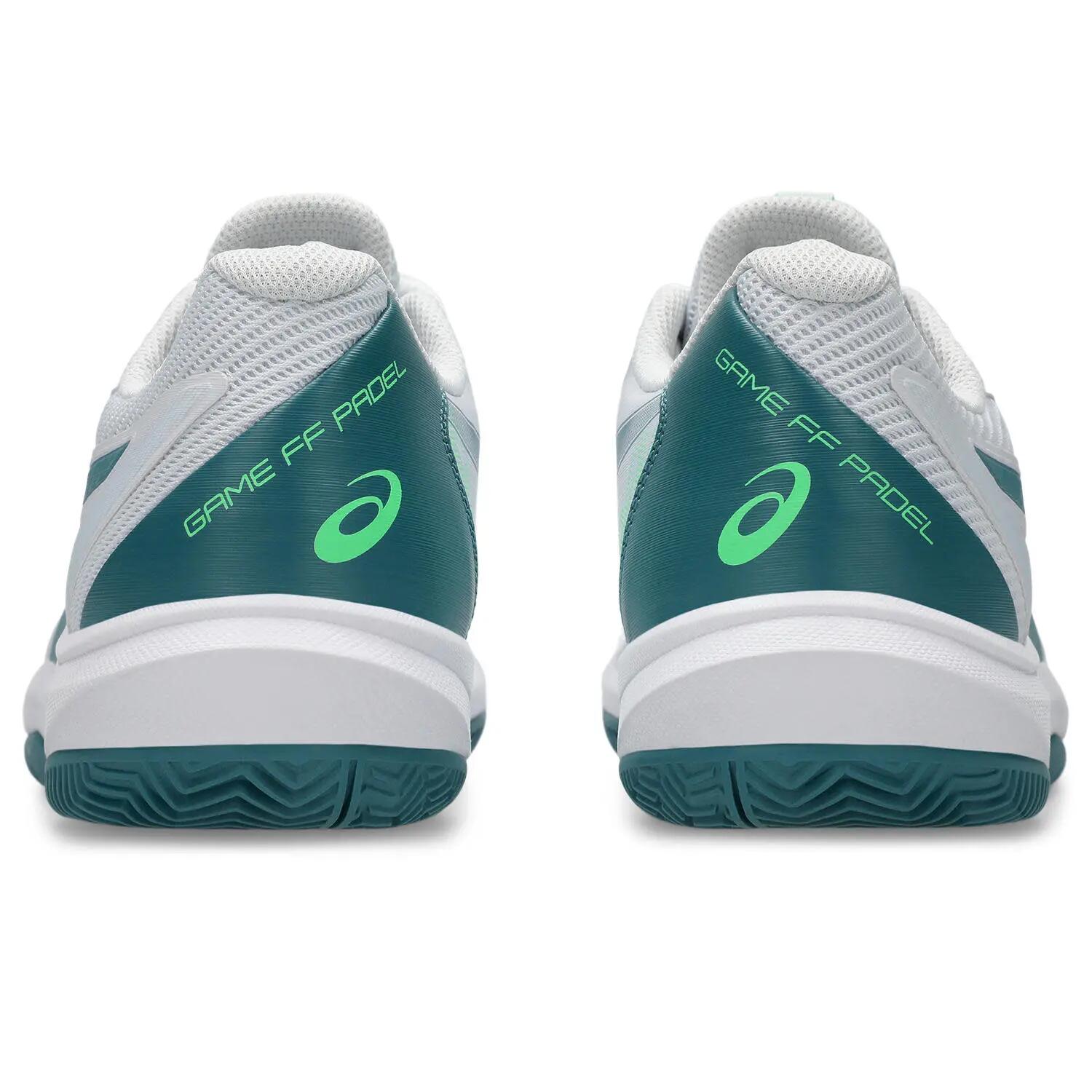 Tenis E Padel Homem - ASICS GAME FF PADEL - White/Misty Pine 6/7