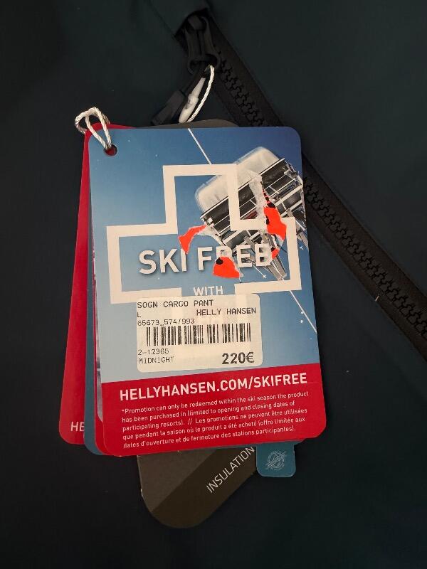 Entre Particuliers - Pantalon de Ski Helly Hansen SOGN Cargo Pant 6/6