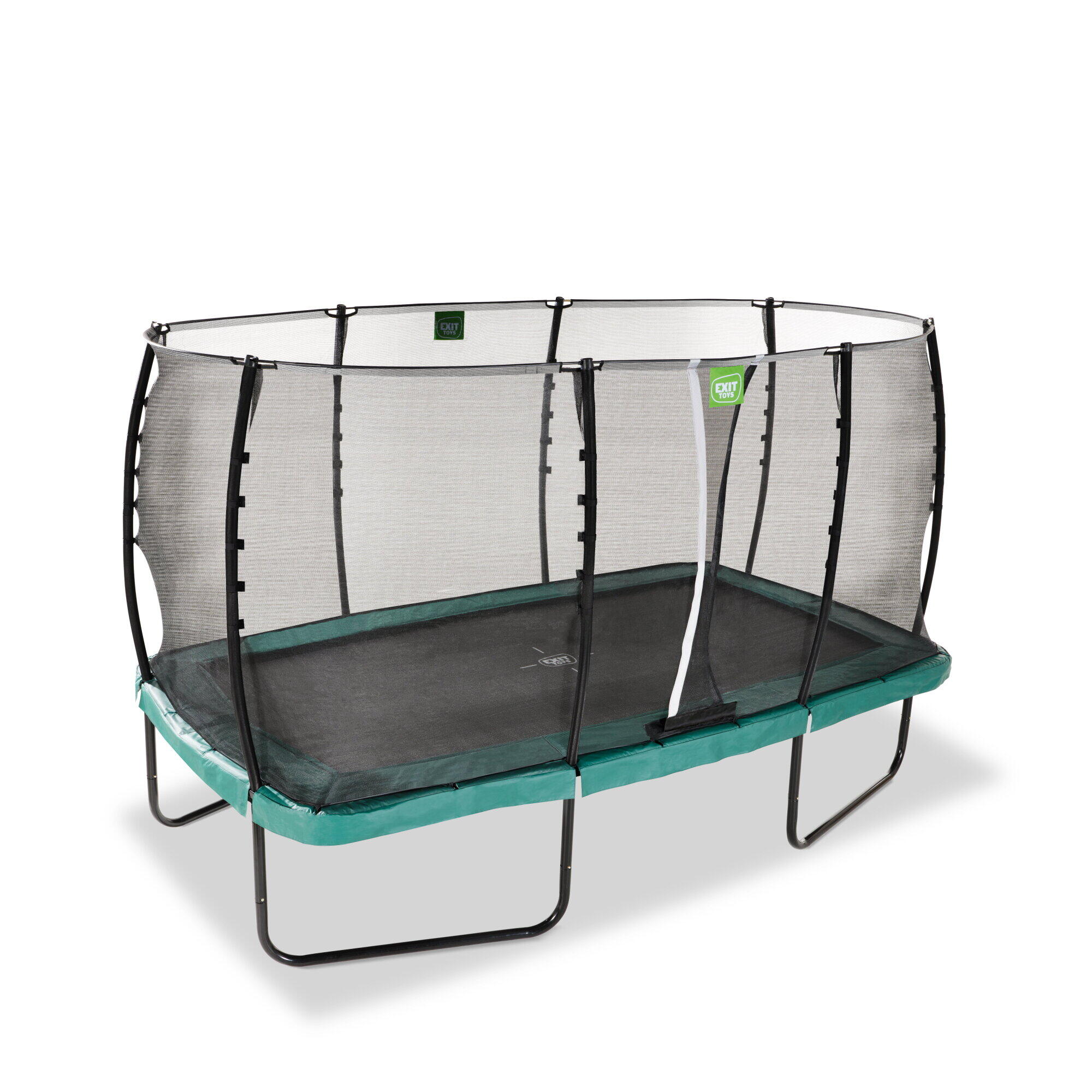 Trampolino elastico EXIT Allure Classic 244x427cm - verde 2/7