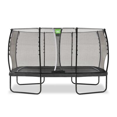 Trampoline outdoor kinderen allure rechthoekig 244x427cm met veiligheidsnet