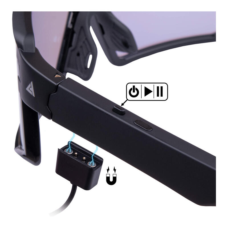 Fotochromatické sluneční Bluetooth brýle RAPIDO BT
