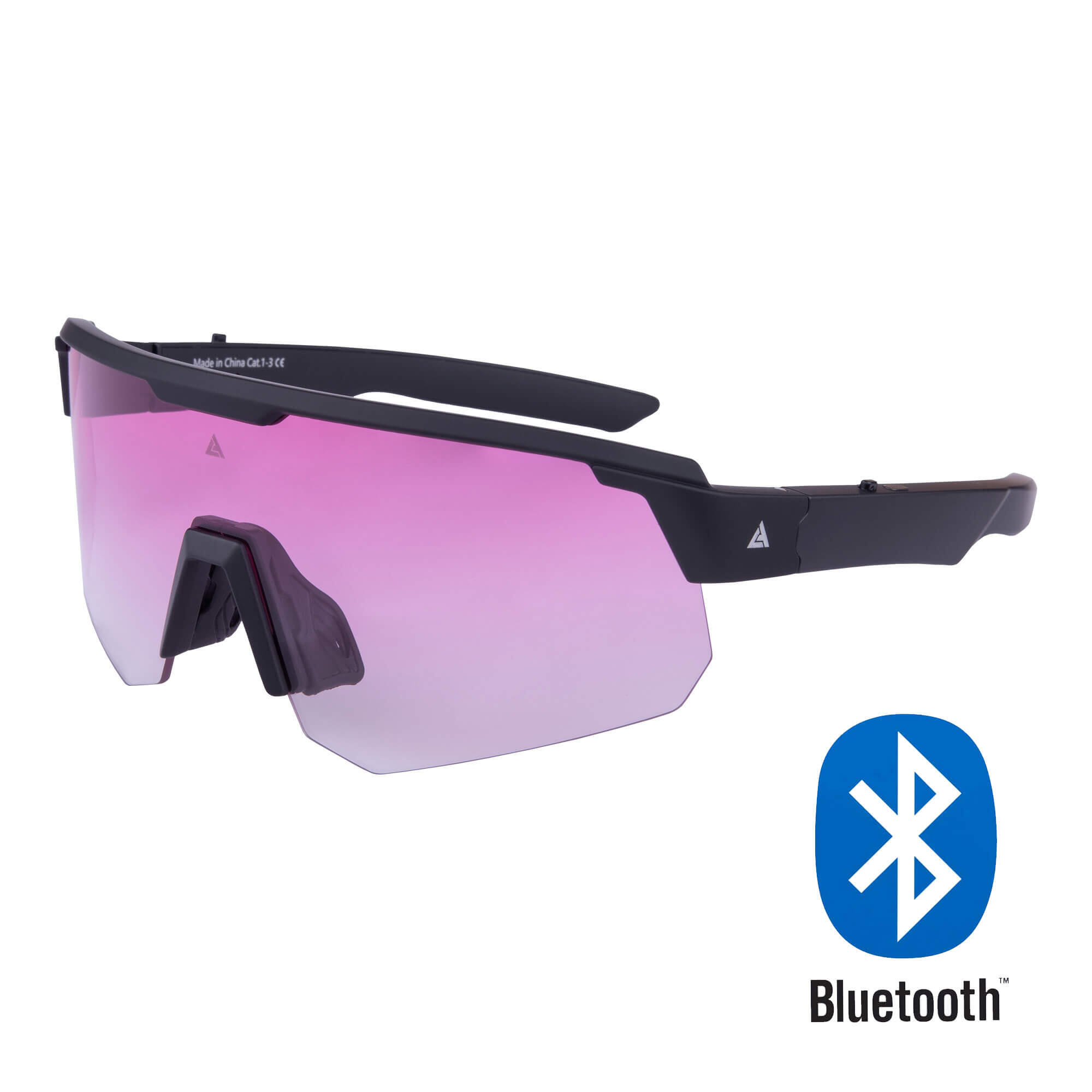 LACETO Fotochromatické sluneční Bluetooth brýle HYBRID BT