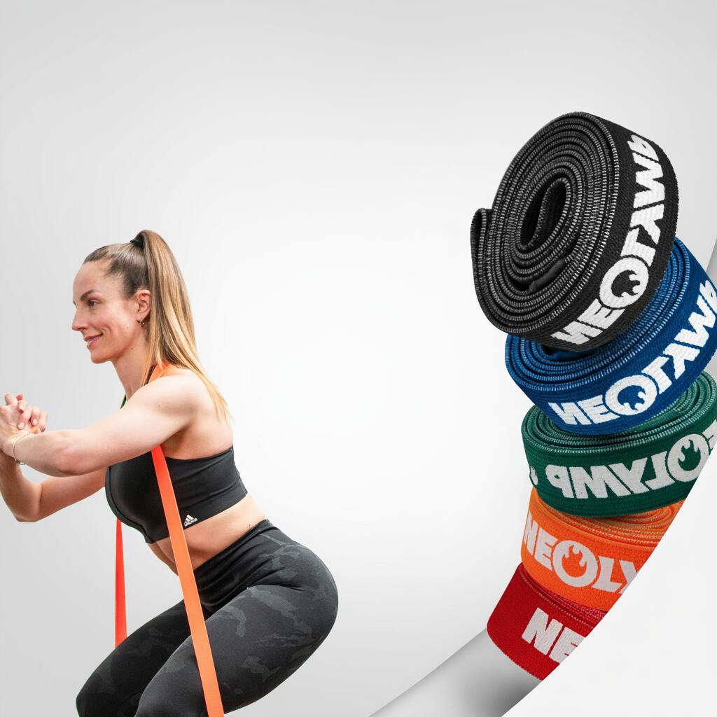 Allround-Set Plus – 5 Widerstandsstufen mit Tasche und Grifferweiterung 2/7