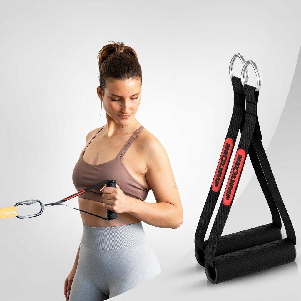 Allround-Set Plus – 5 Widerstandsstufen mit Tasche und Grifferweiterung 4/7
