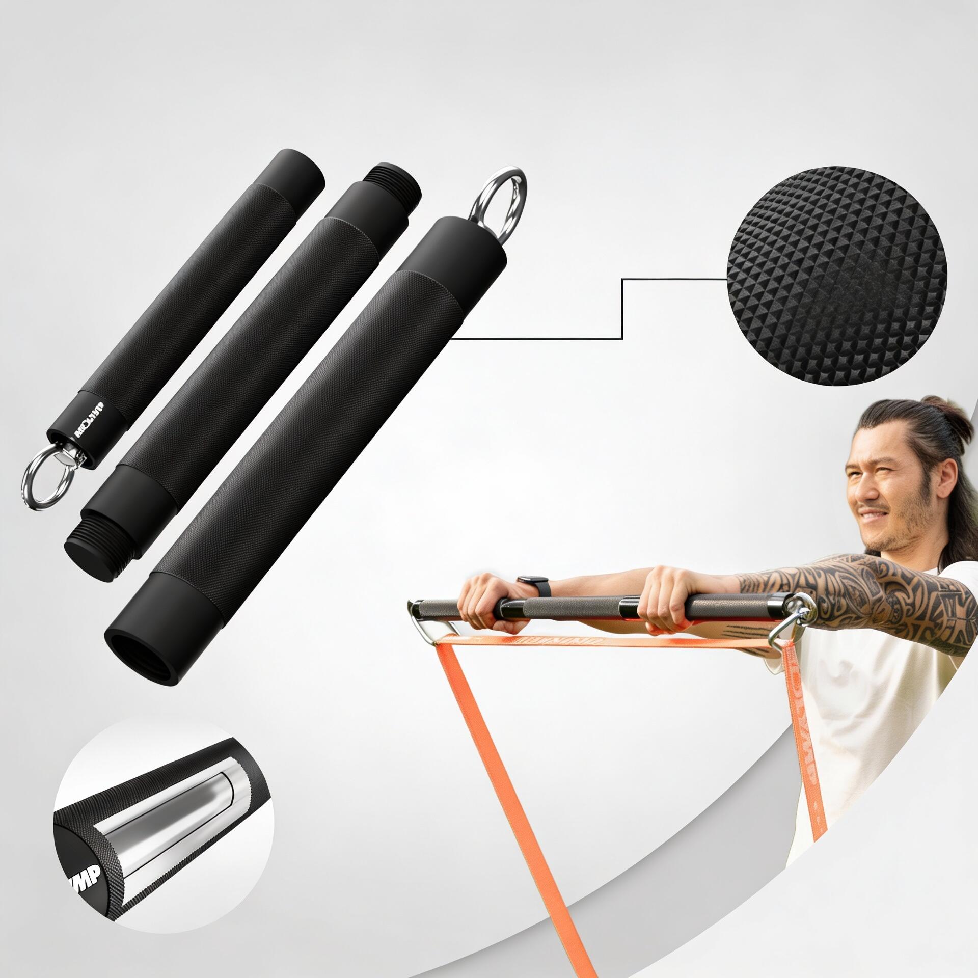 Allround-Set Plus – 5 Widerstandsstufen mit Tasche und Grifferweiterung 5/7