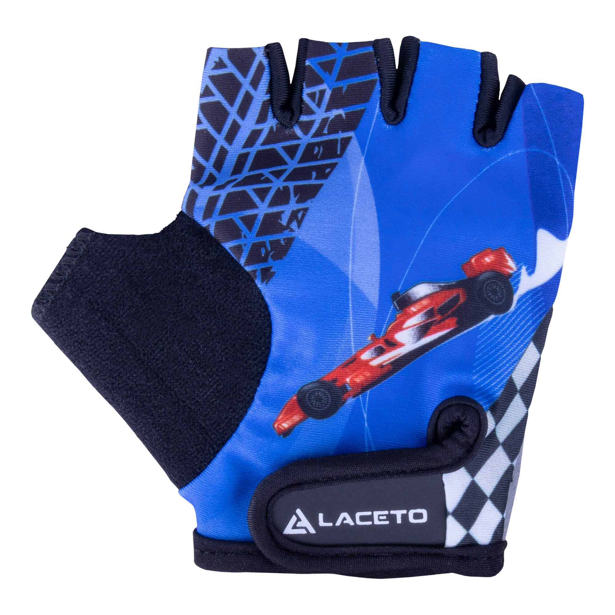 LACETO Dětské cyklistické rukavice FORMULA