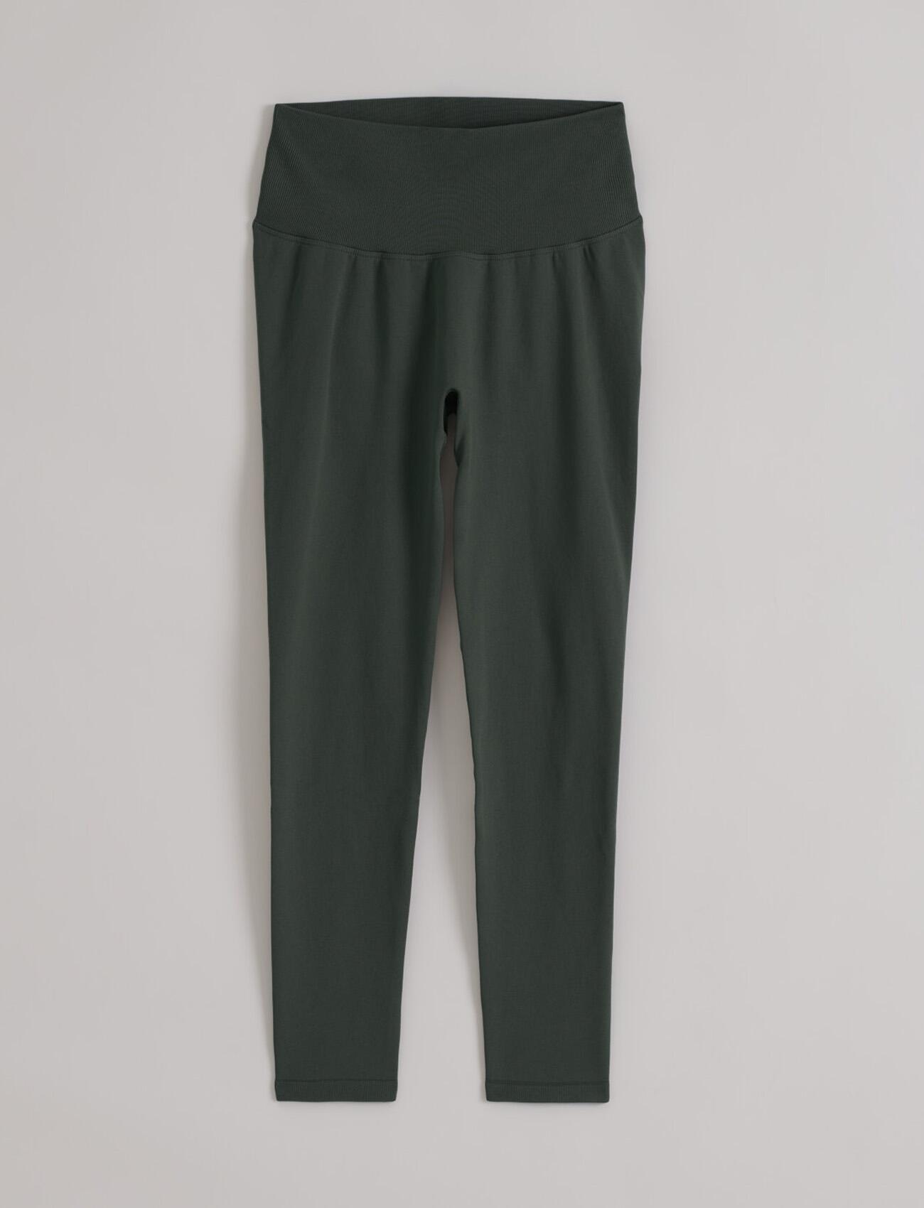 Femme Leggings Petite Sans Couture Vert Lierre 5/6