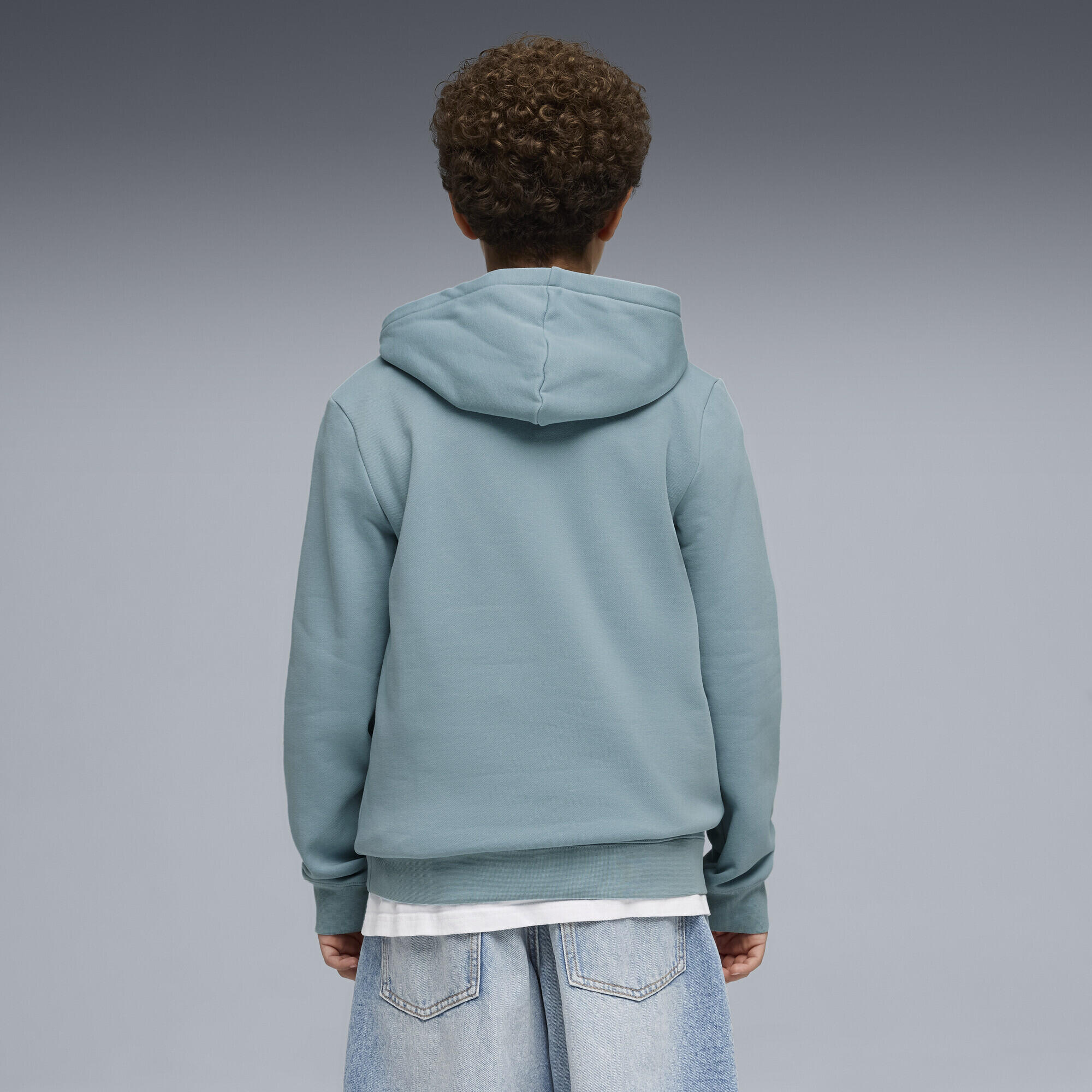 Hoodie en molleton logo N°1 Essentials Enfant et Adolescent PUMA 3/5