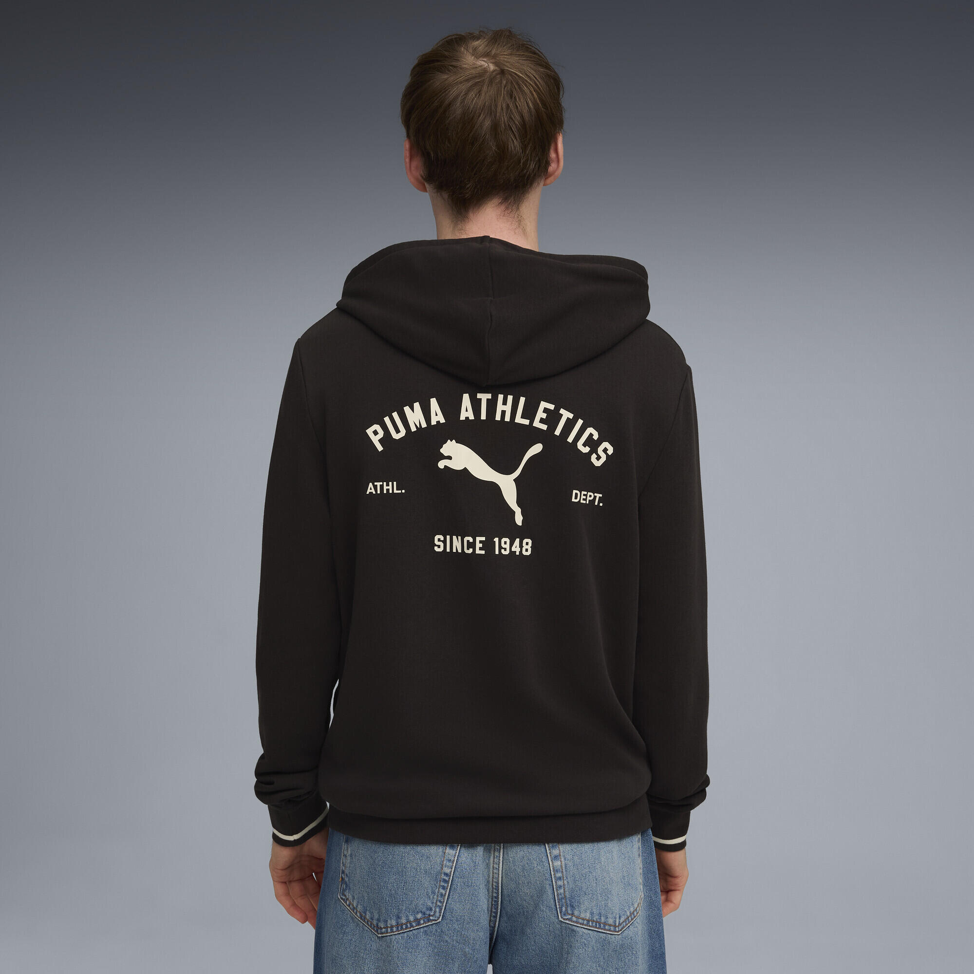 Felpa con cappuccio con grafica PUMA Class da uomo PUMA 3/5