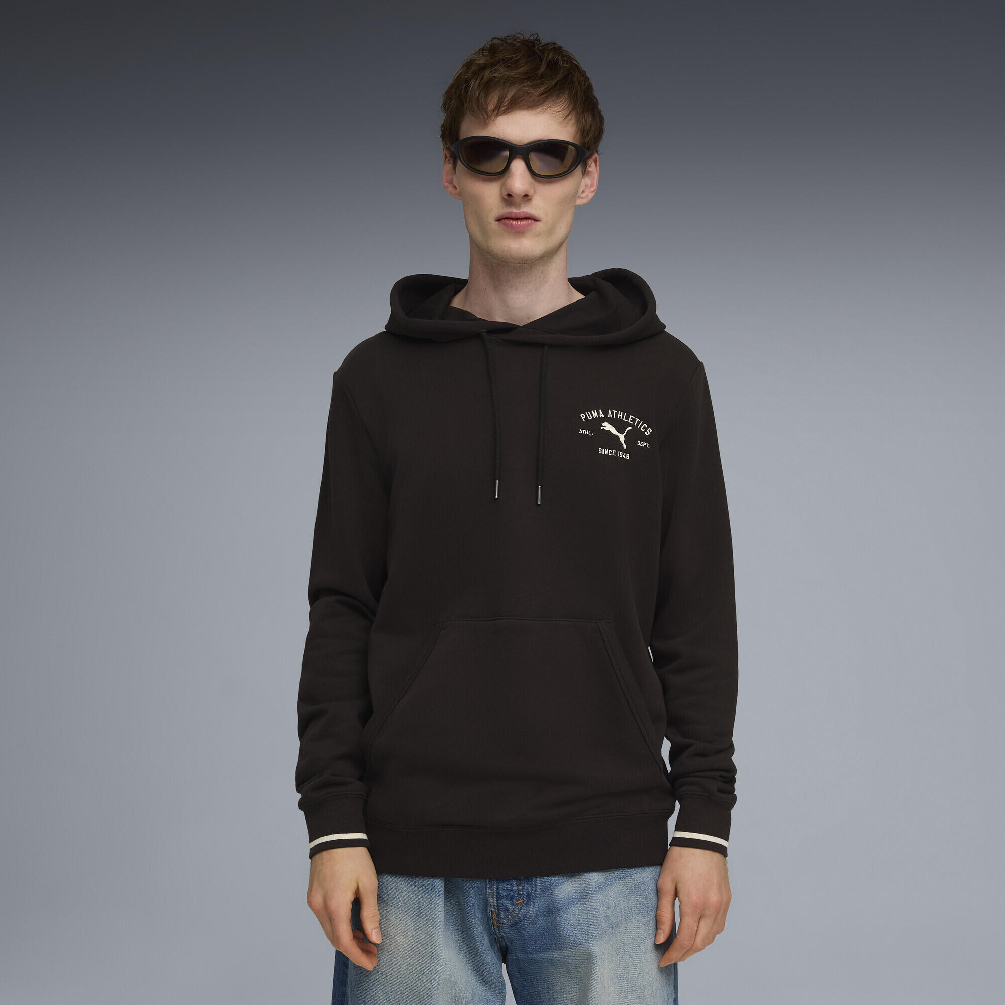 Felpa con cappuccio con grafica PUMA Class da uomo PUMA 2/5