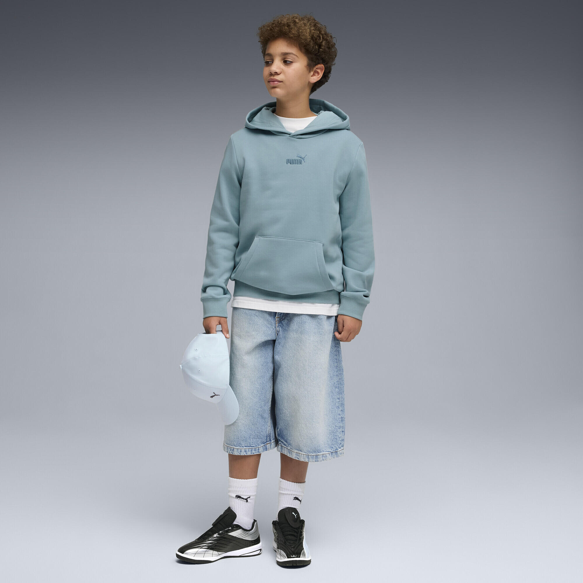 Hoodie en molleton logo N°1 Essentials Enfant et Adolescent PUMA 4/5