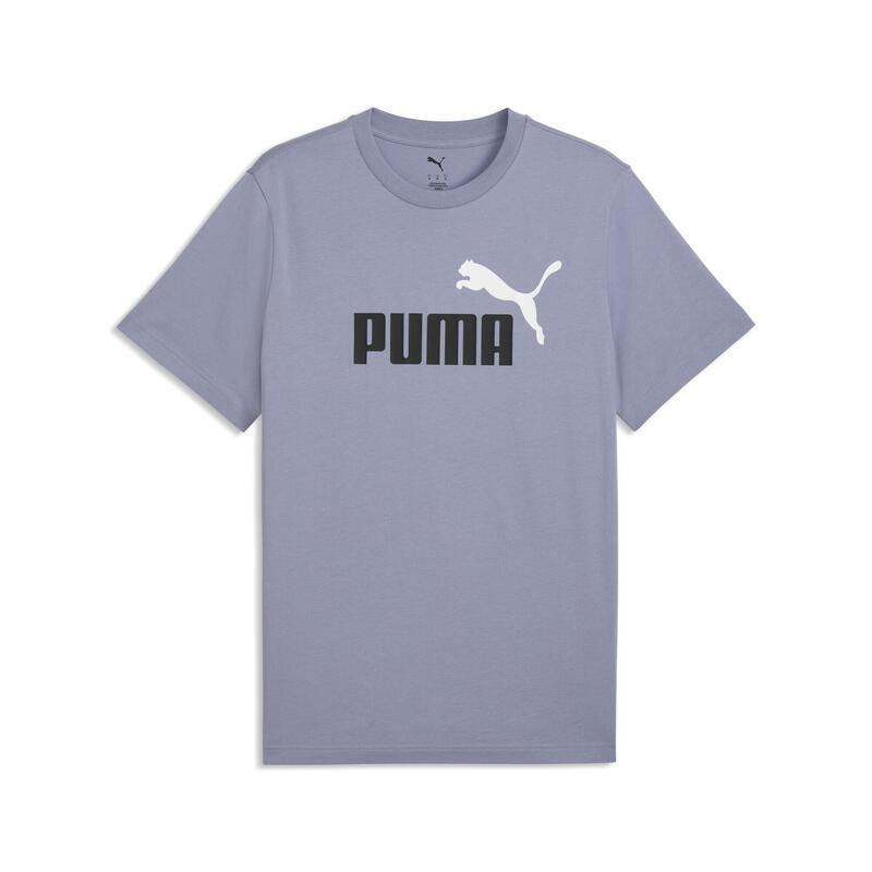 Tricou alergare bărbați logo imprimat Essentials 2 Colour No. 1, verde PUMA