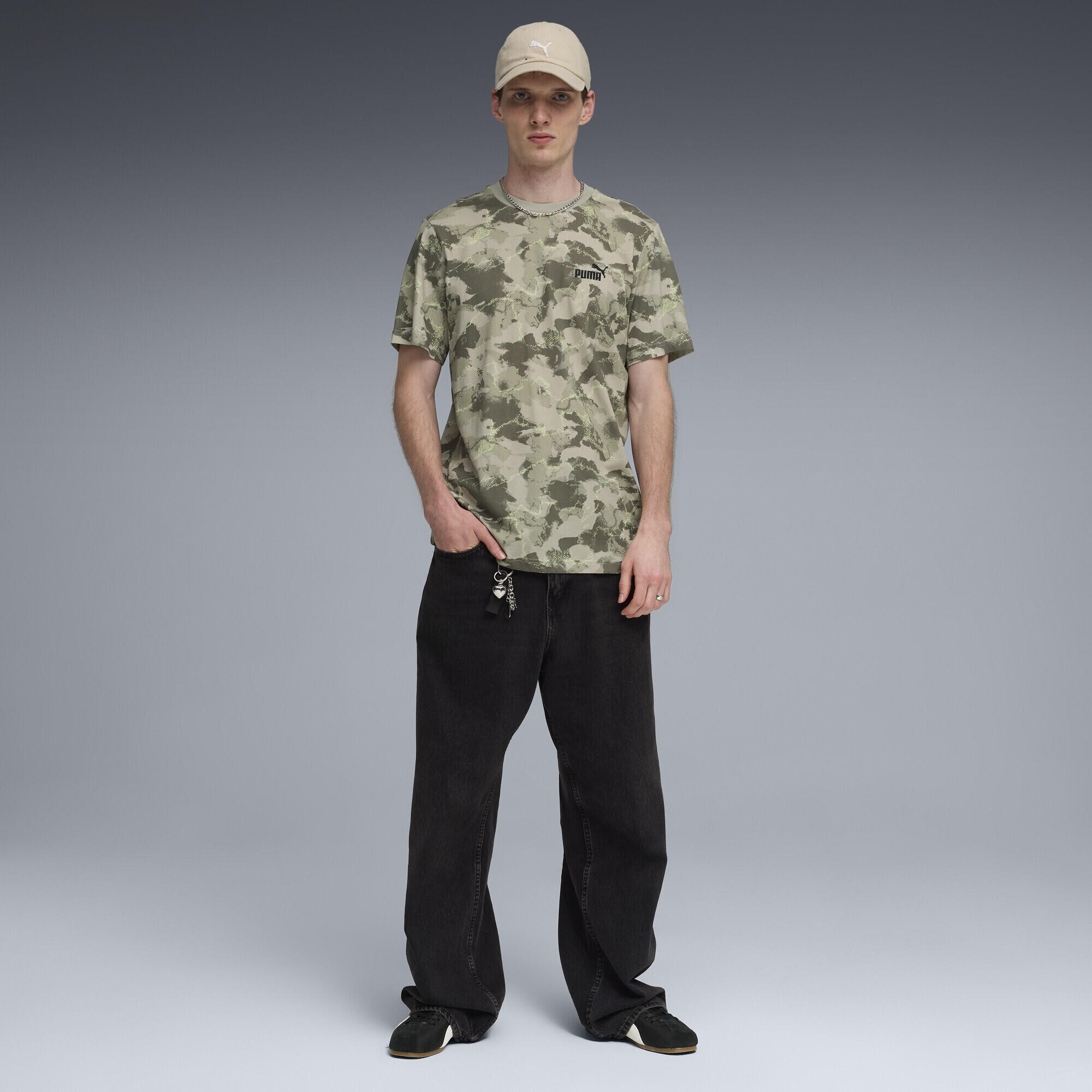 Camo Bedrucktes T-Shirt Herren PUMA 4/5