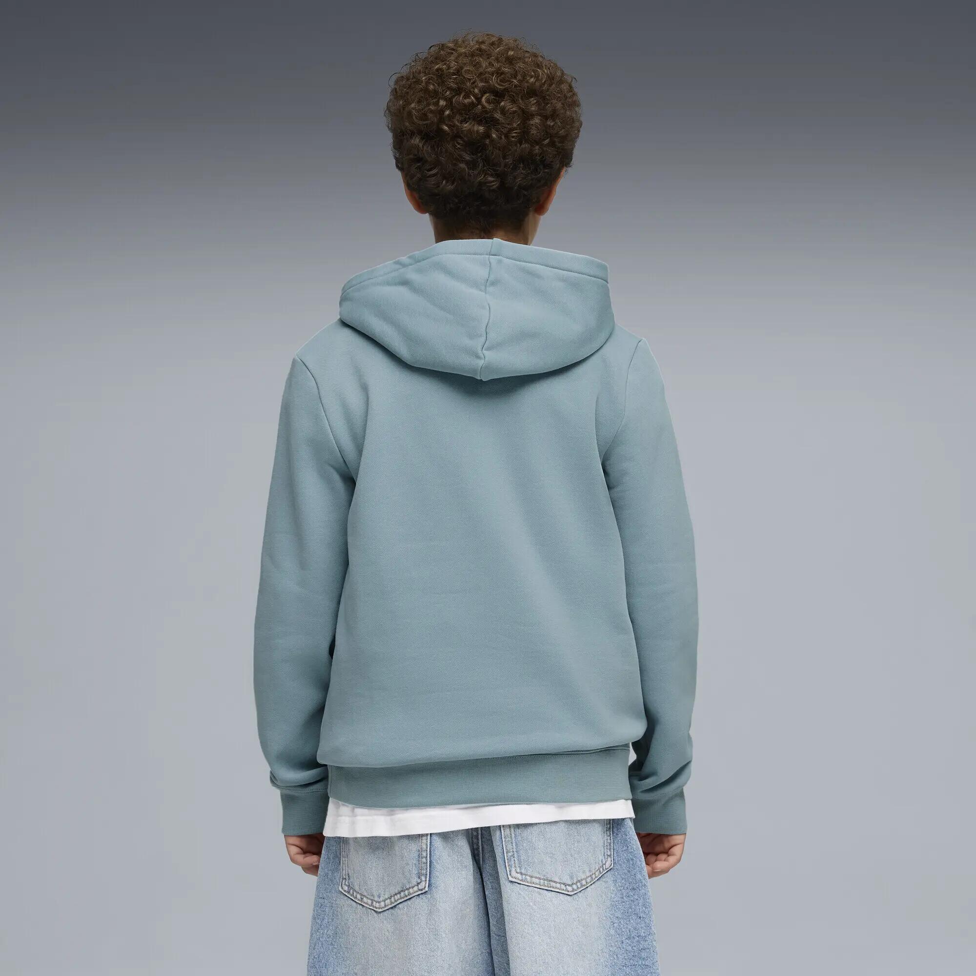 Essentials No.1 Logo Fleece Hoodie Jungen PUMA 3/5