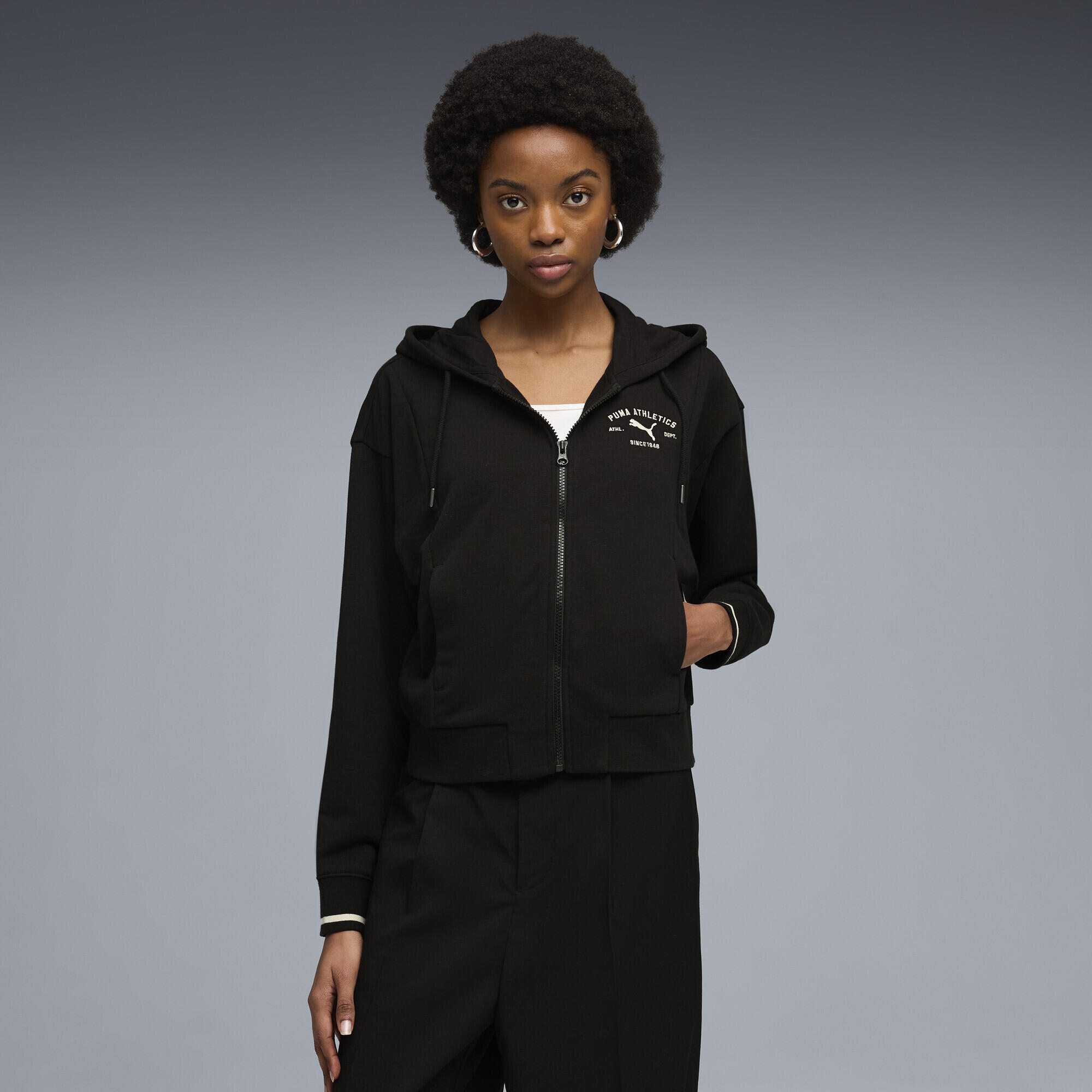Veste zippée à capuche PUMA Class Femme PUMA 2/5