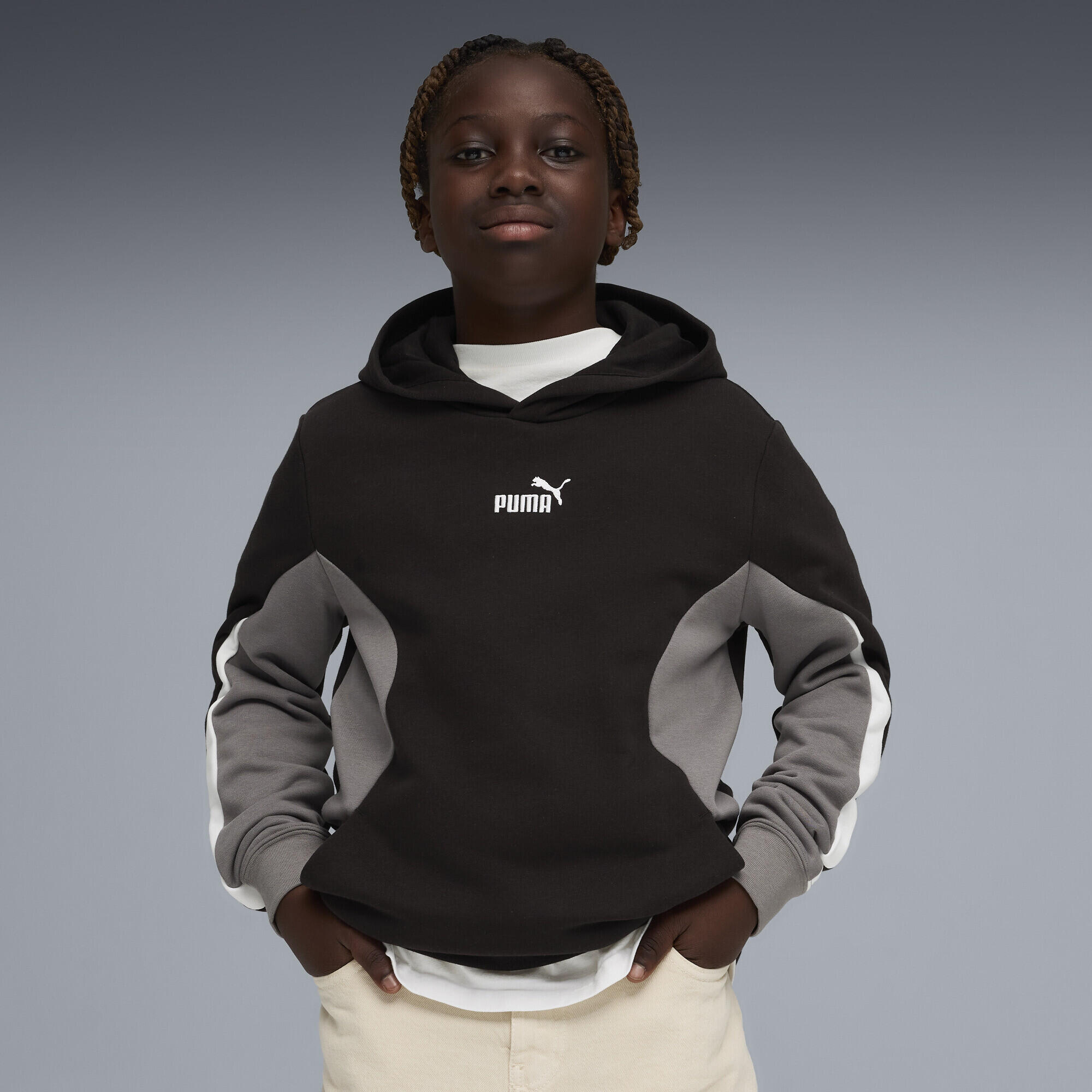 Sweat à capuche Essentials Block Enfant et Adolescent PUMA 2/5