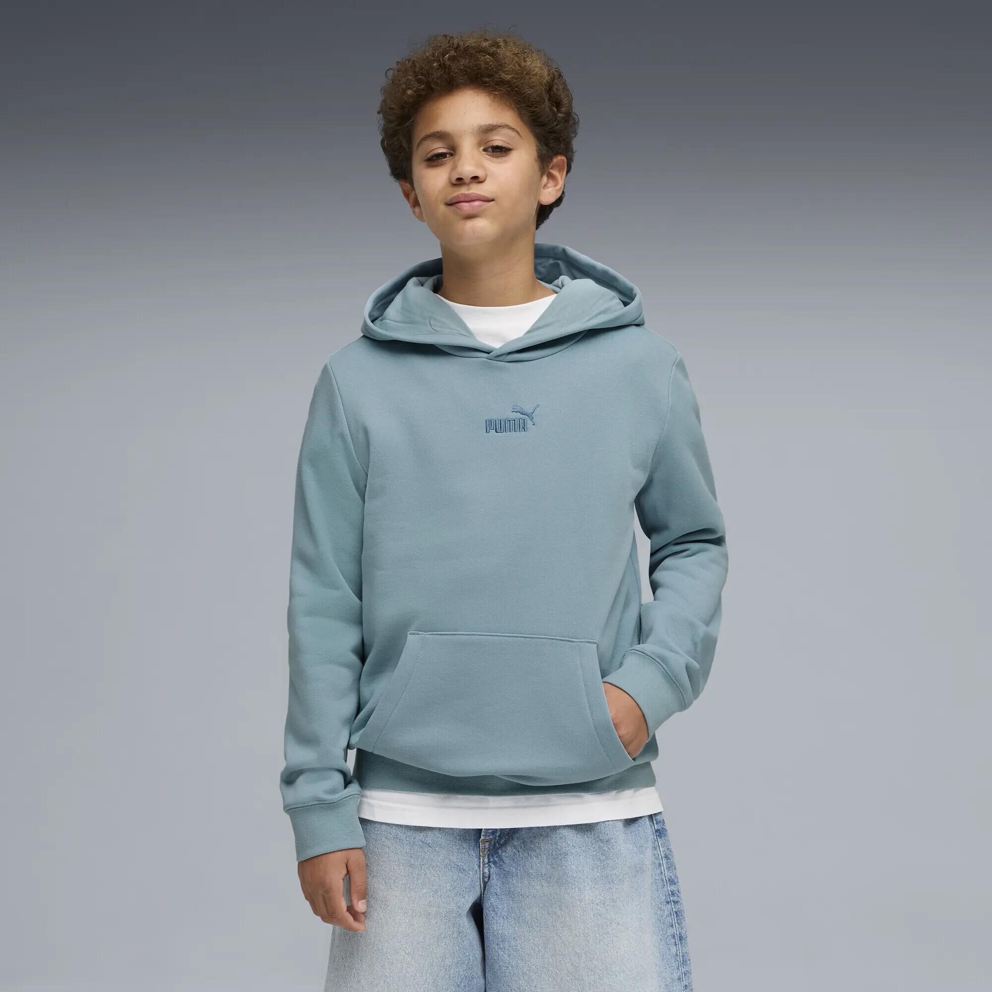 Essentials No.1 Logo Fleece Hoodie Jungen PUMA 2/5