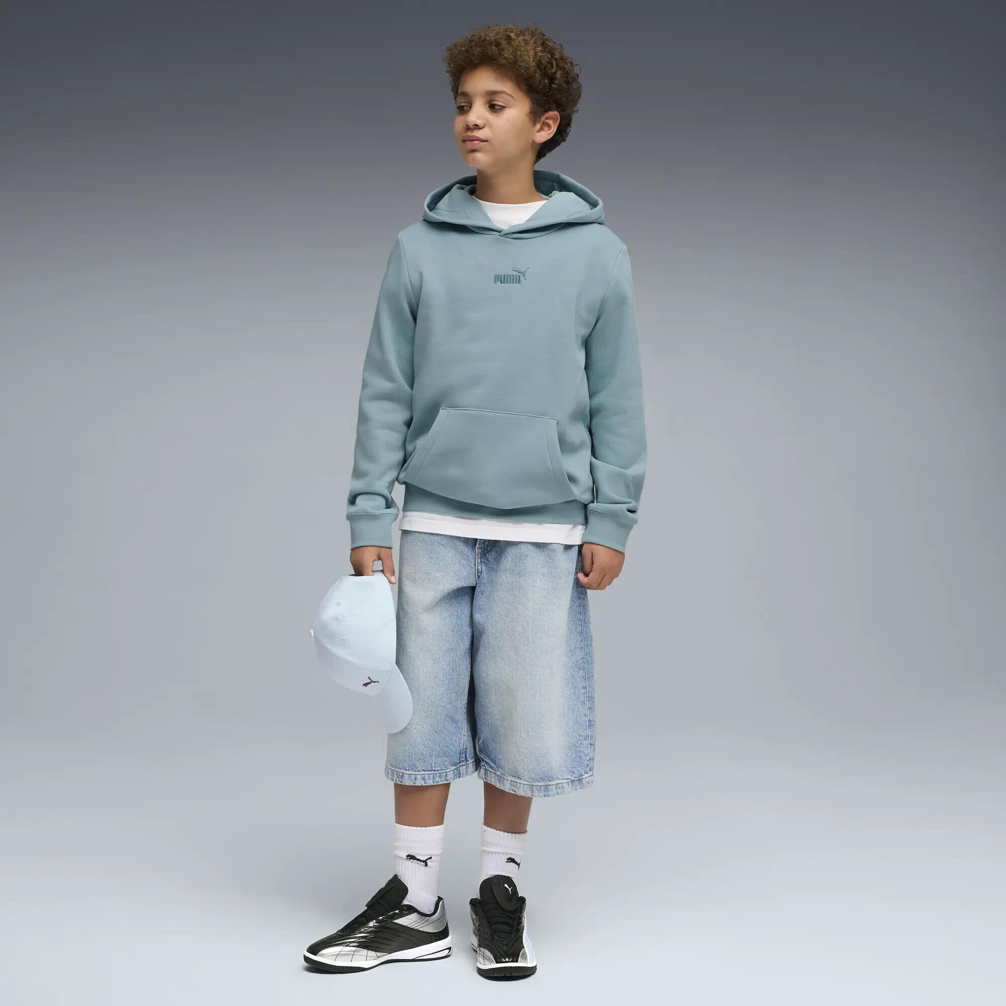 Essentials No.1 Logo Fleece Hoodie Jungen PUMA 4/5