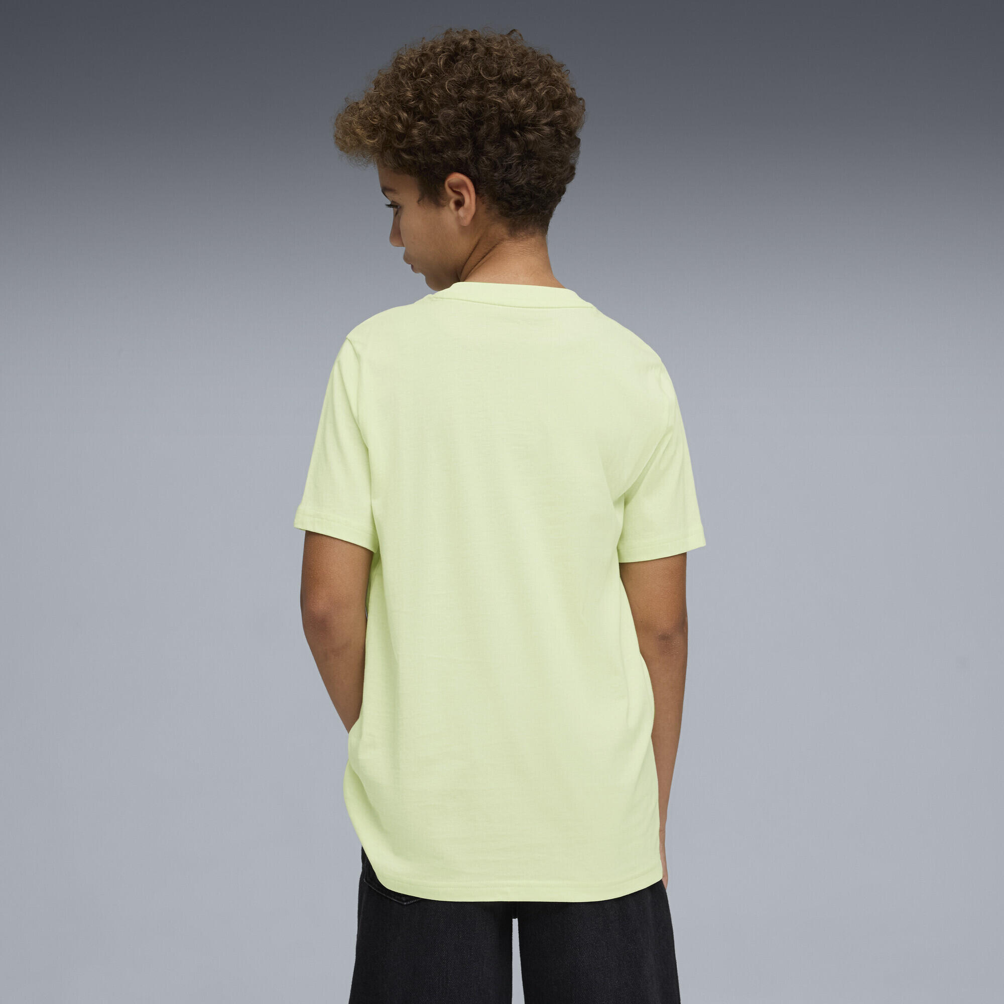T-shirt con logo Essentials No. 1 colorato per ragazzi PUMA 3/5