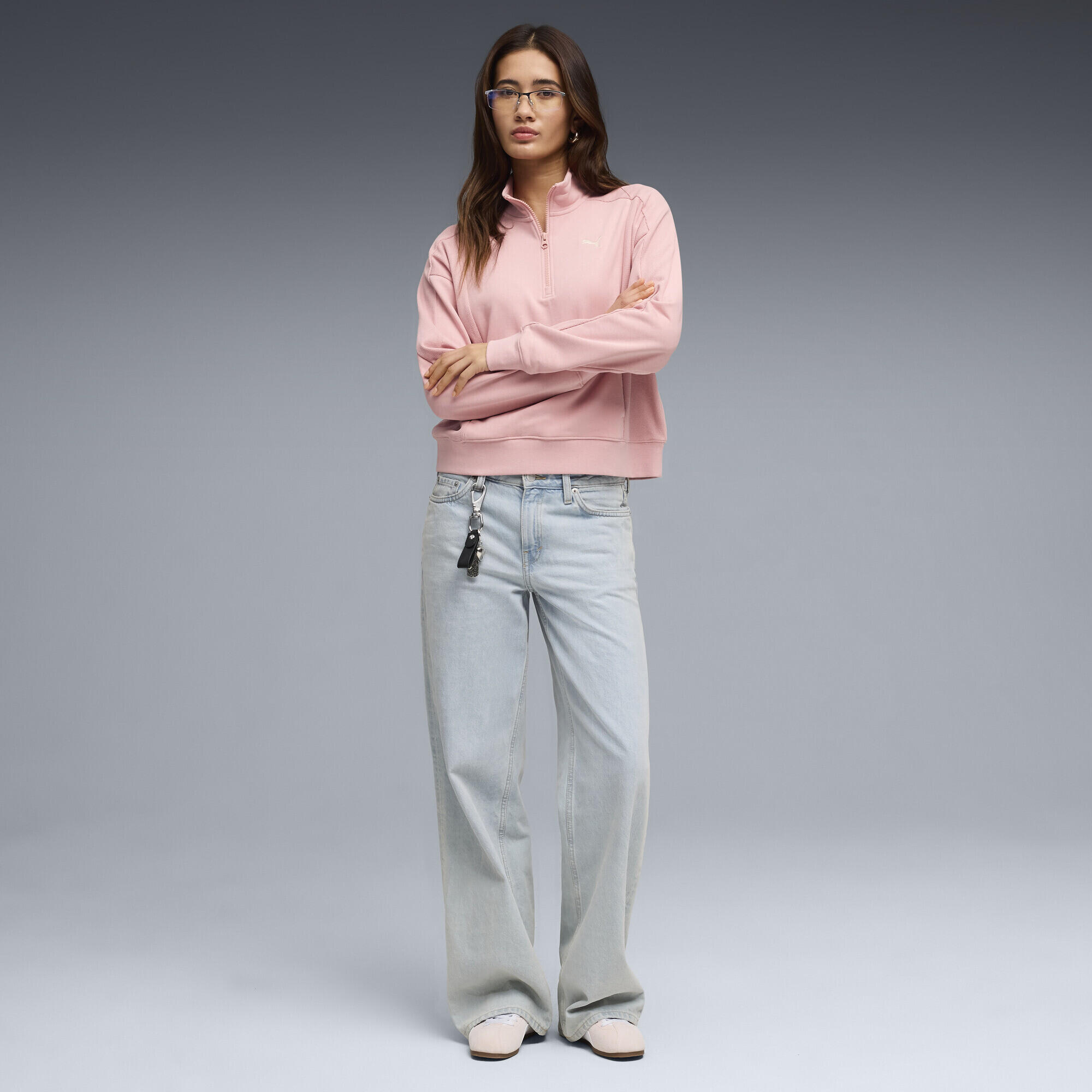 Sweat décontracté 1/2 zip PUMA Class Femme PUMA 4/5