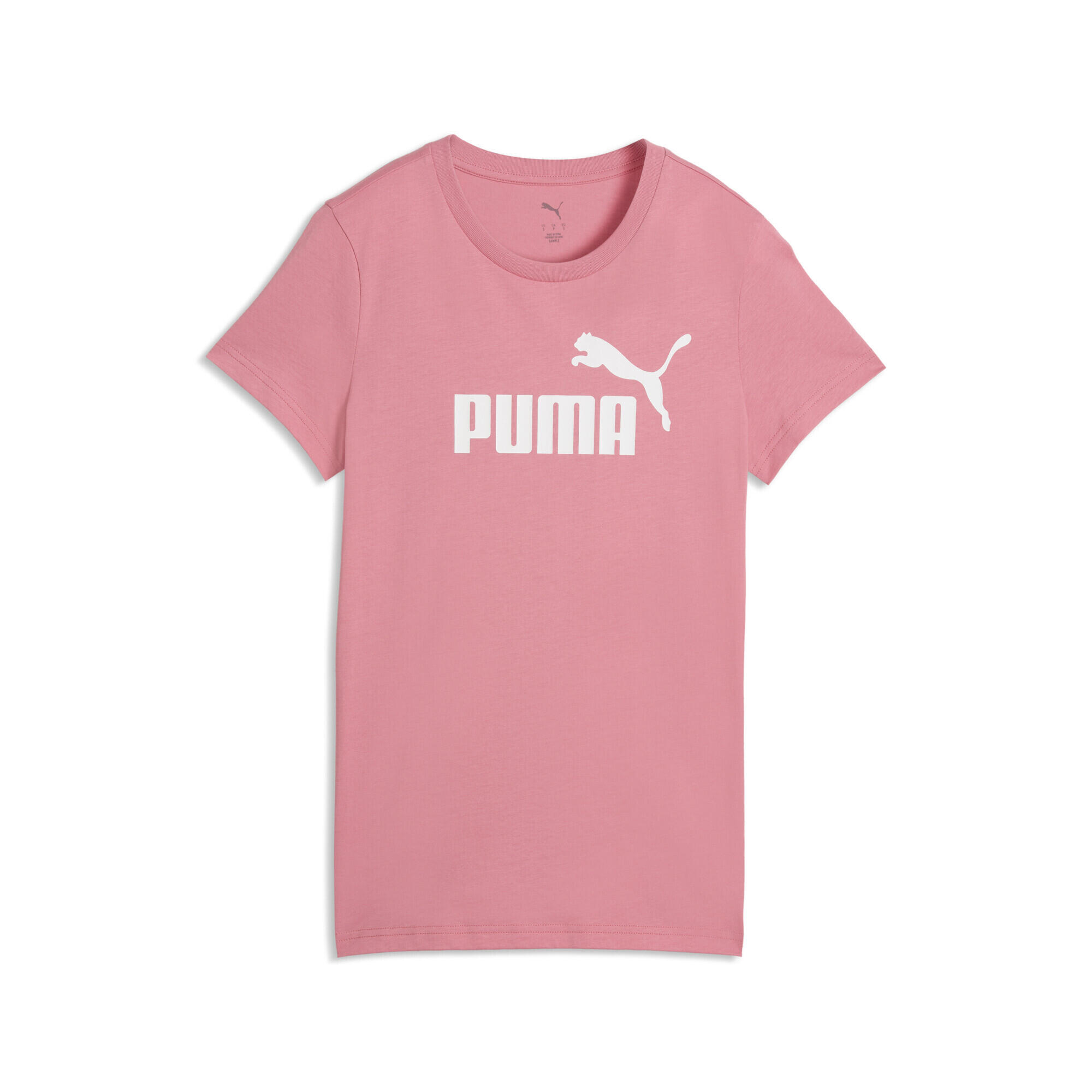 Tricou fitness femei croială lejeră Ess No. 1 Logo, roz PUMA