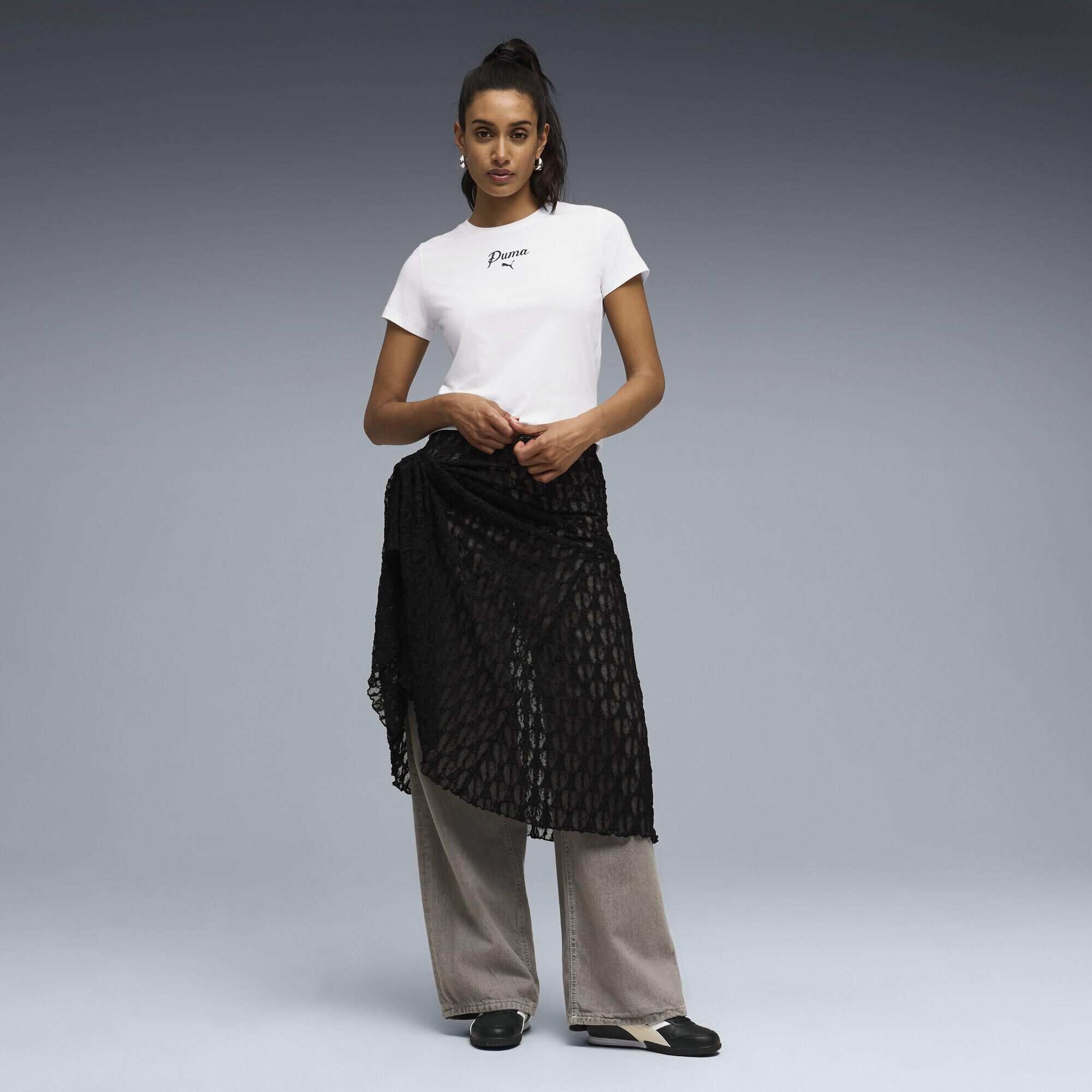 T-shirt Essentials Script Femme PUMA 4/5
