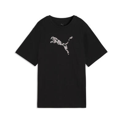 Essentials graphics animal relaxed t-shirt voor dames puma