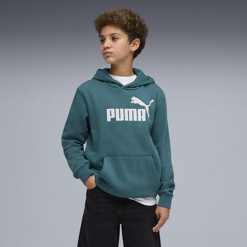 Dětský běh svetr s kapucí Ess No. 1 Logo Fleece-hoodie PUMA