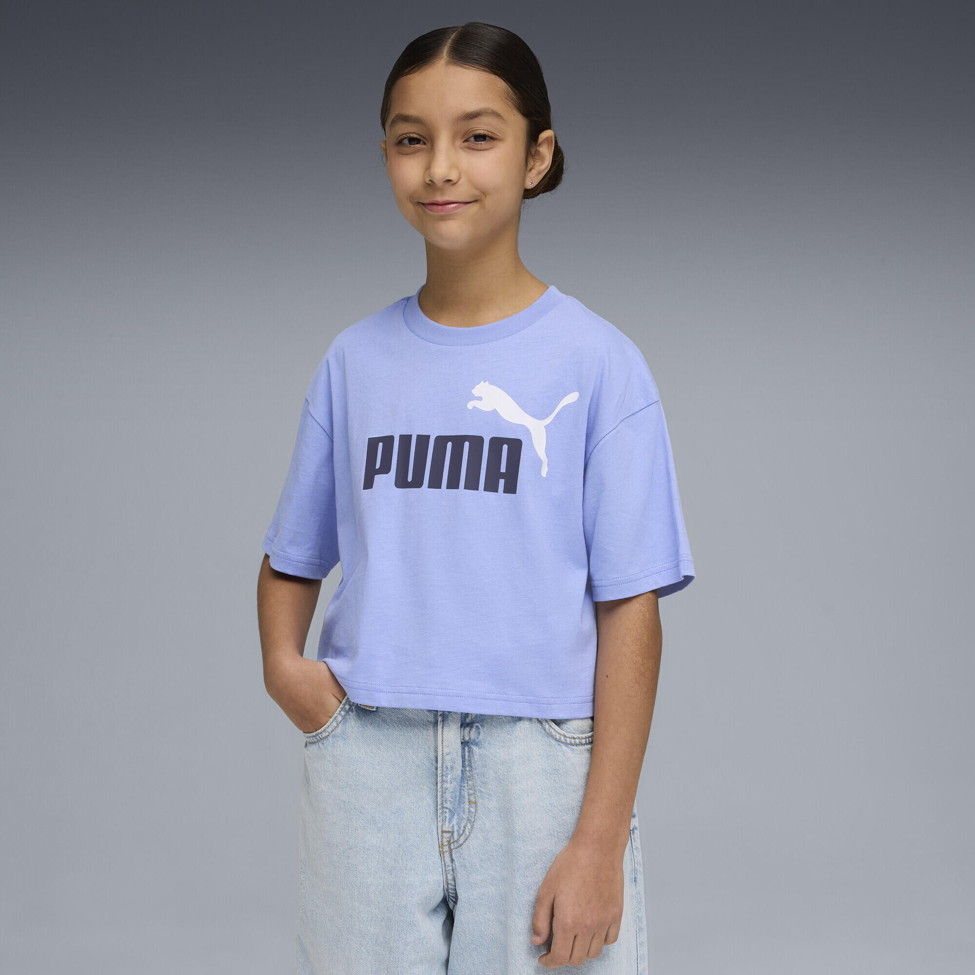 Camiseta corta Essentials 2 Colour con logo PUMA n.º 1 Niño PUMA 2/5