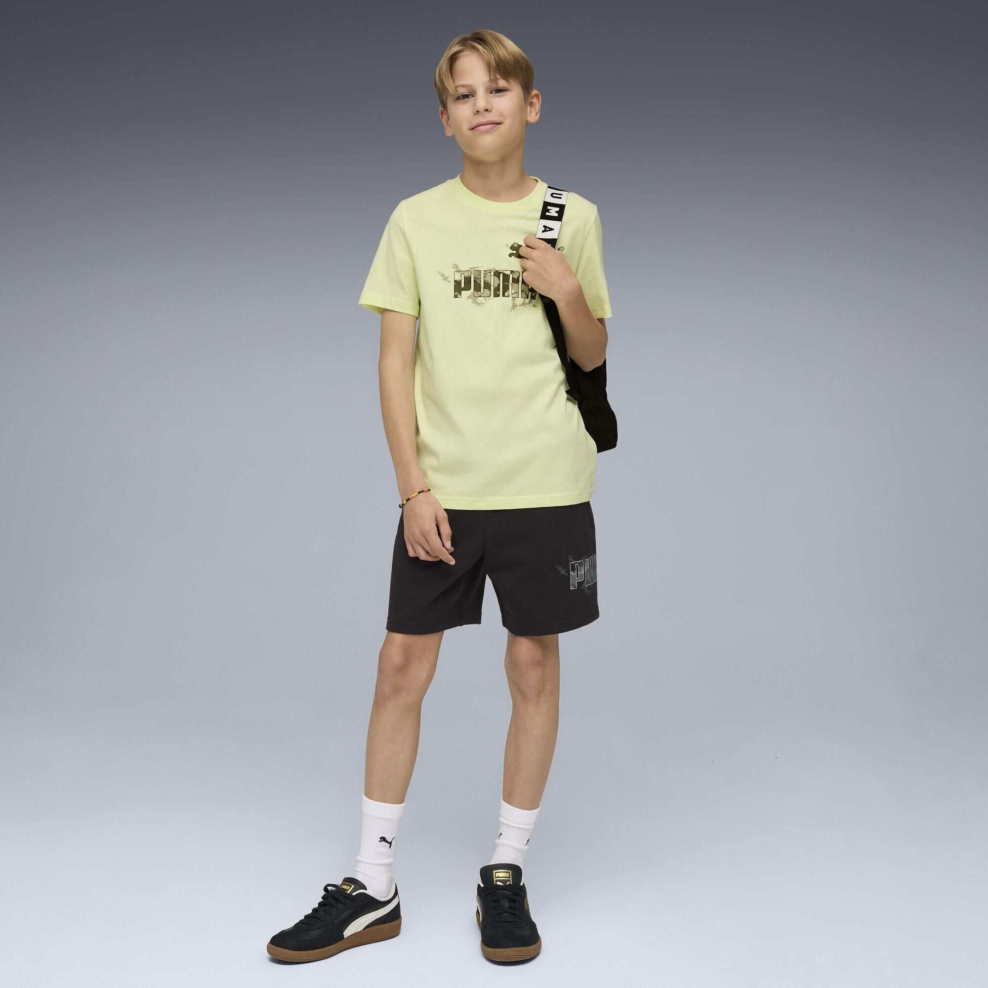 T-shirt infantil estampado Essentials Camo PUMA 4/5