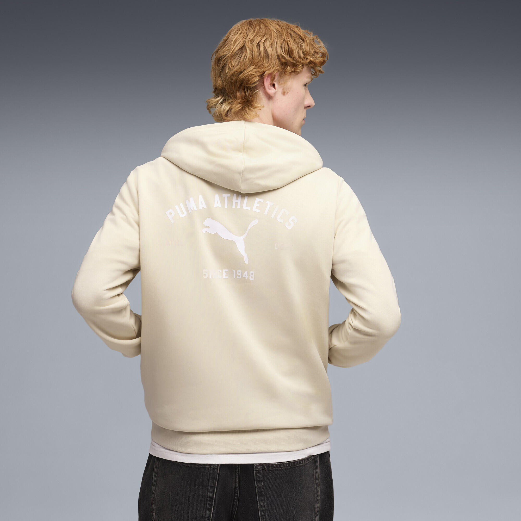 Felpa con cappuccio con grafica PUMA Class da uomo PUMA 3/5