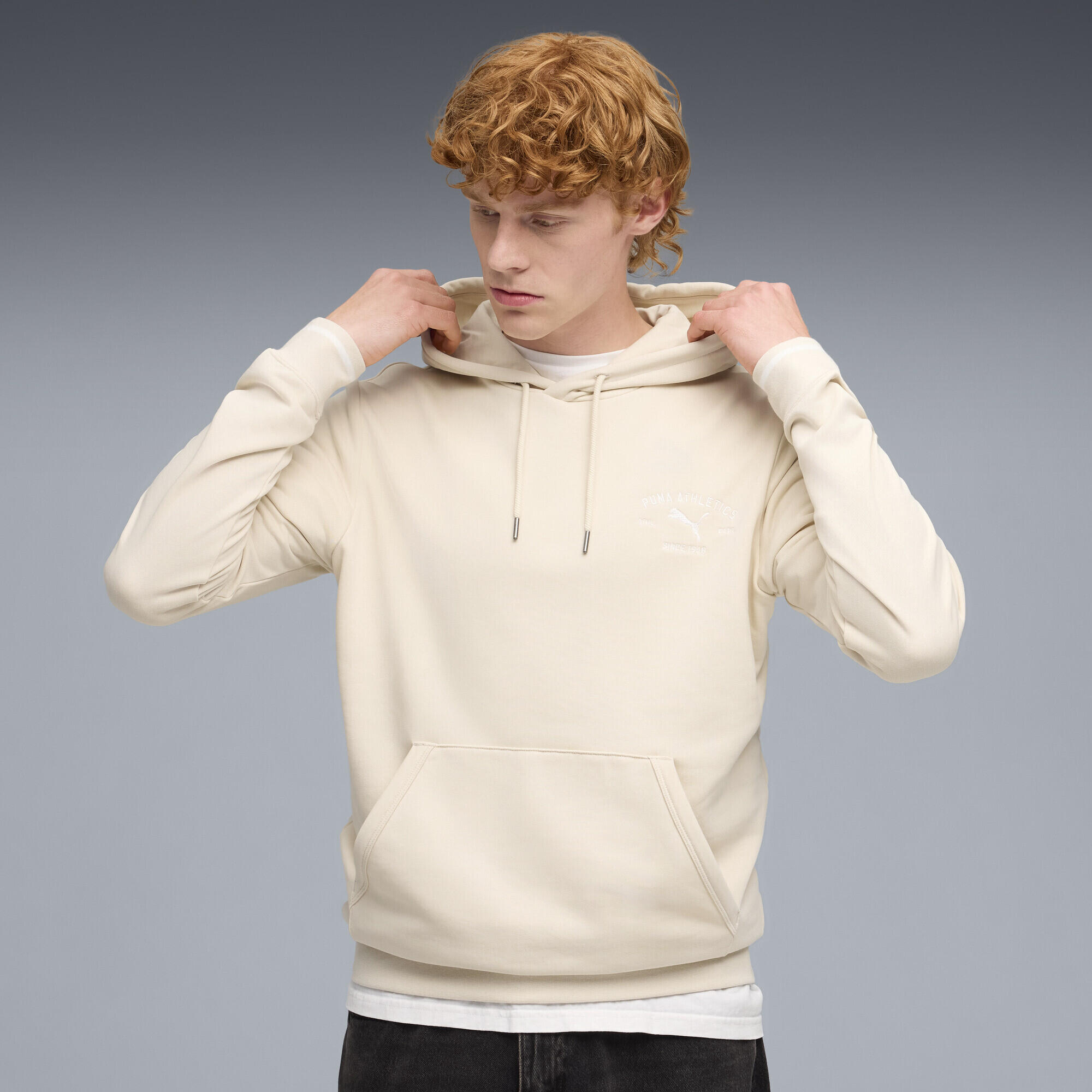 Felpa con cappuccio con grafica PUMA Class da uomo PUMA 2/5
