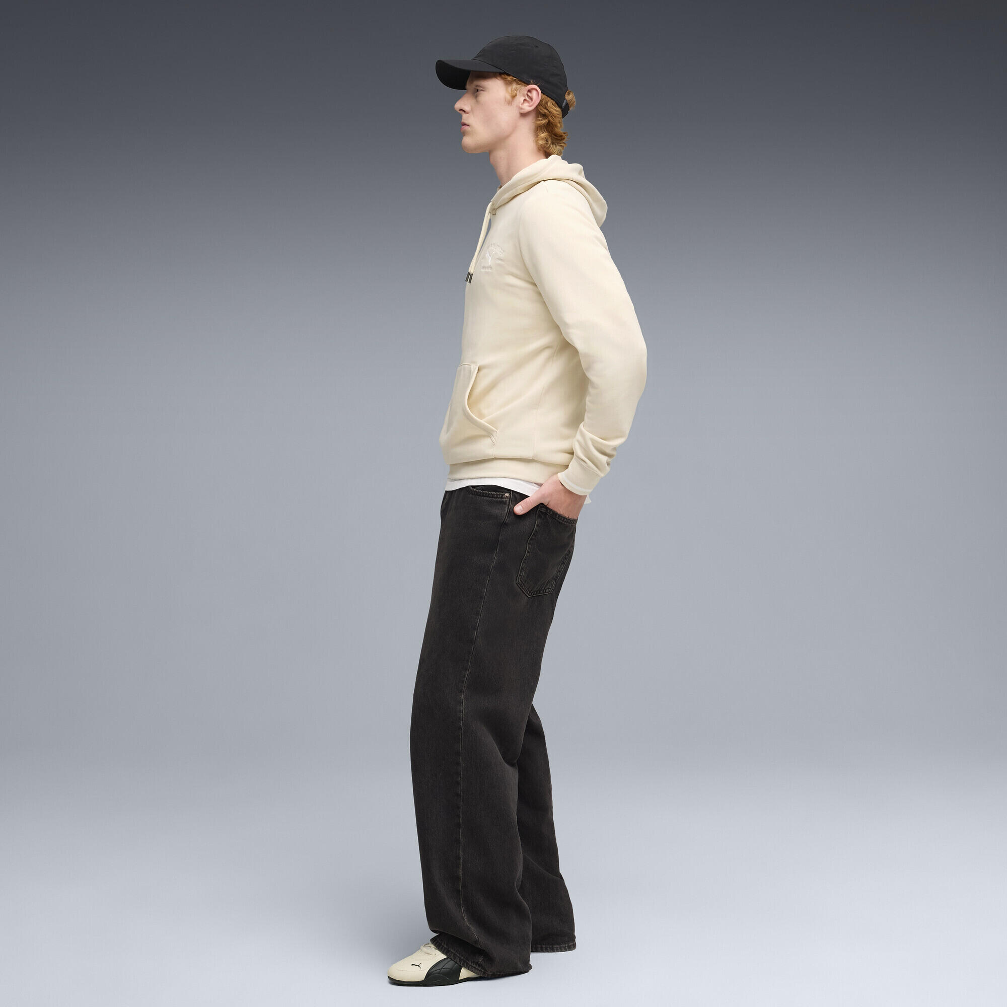 Felpa con cappuccio con grafica PUMA Class da uomo PUMA 4/5