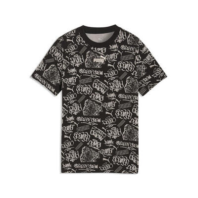Mid 90s t-shirt met print voor jongeren puma