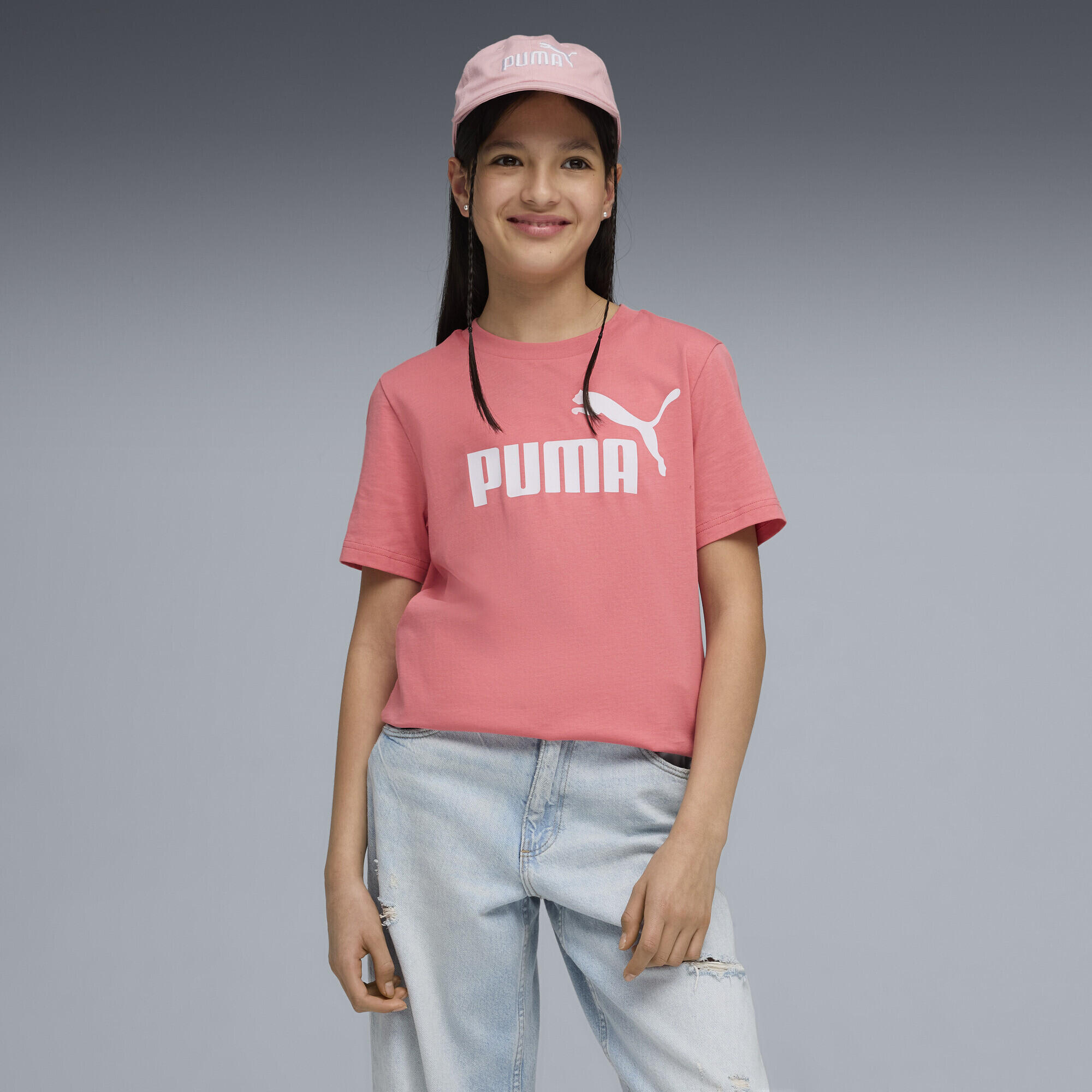 T-shirt con logo ESS N. 1 per ragazzi PUMA 2/5