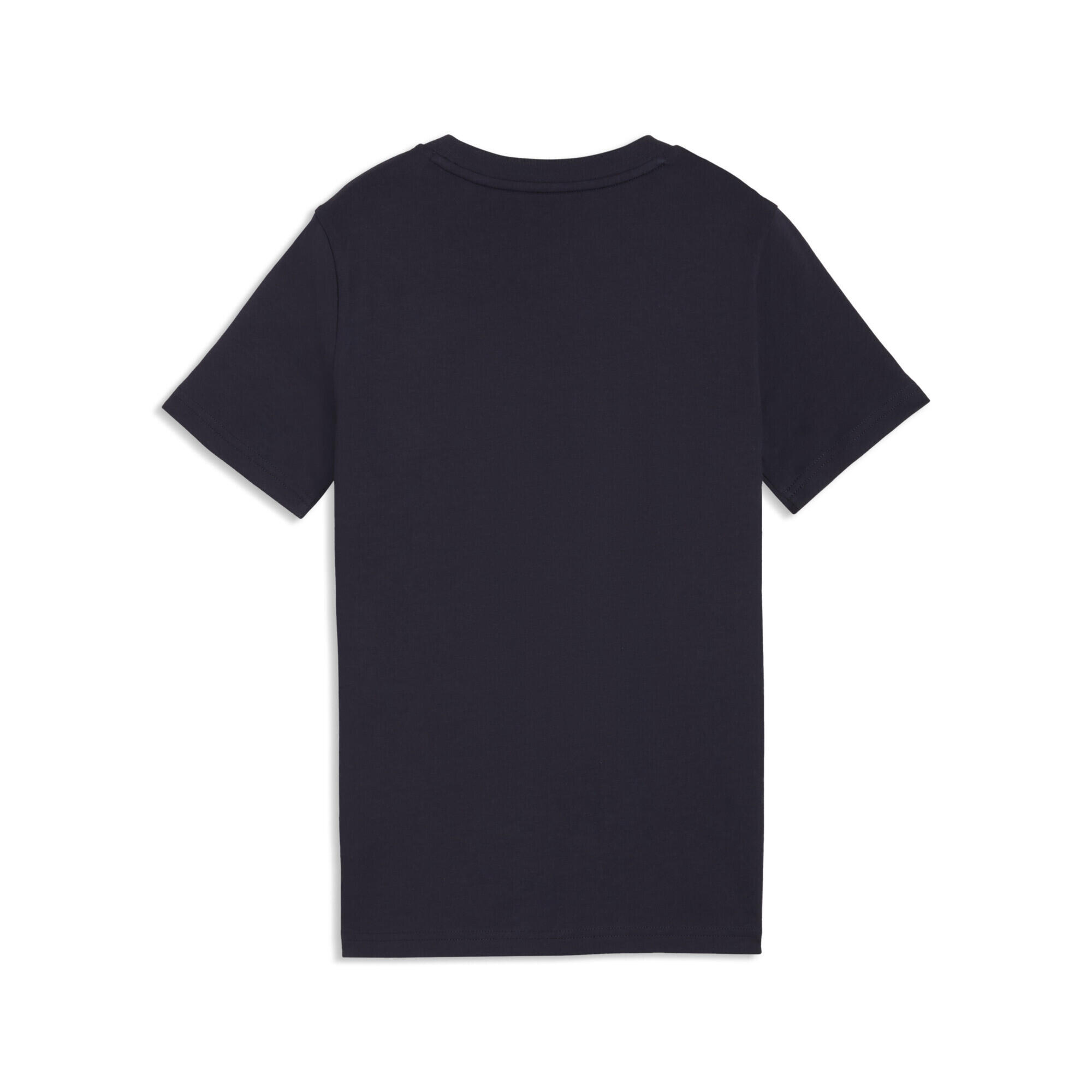 T-shirt con logo Essentials No. 1 colorato per ragazzi PUMA 5/5